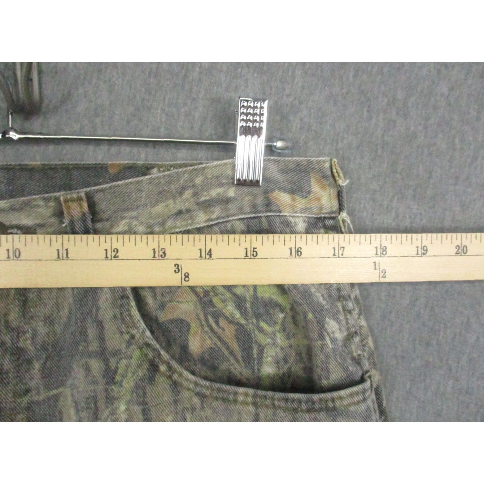 Wrangler VINTAGE Wrangler Jeans Mens 34x30 Camouflage Camo Hunting Double Knee Workwear Outdoor Denim Cotton Jeans Mens 34x30 Camouflage Size US 34 / EU 50 - 4 Thumbnail