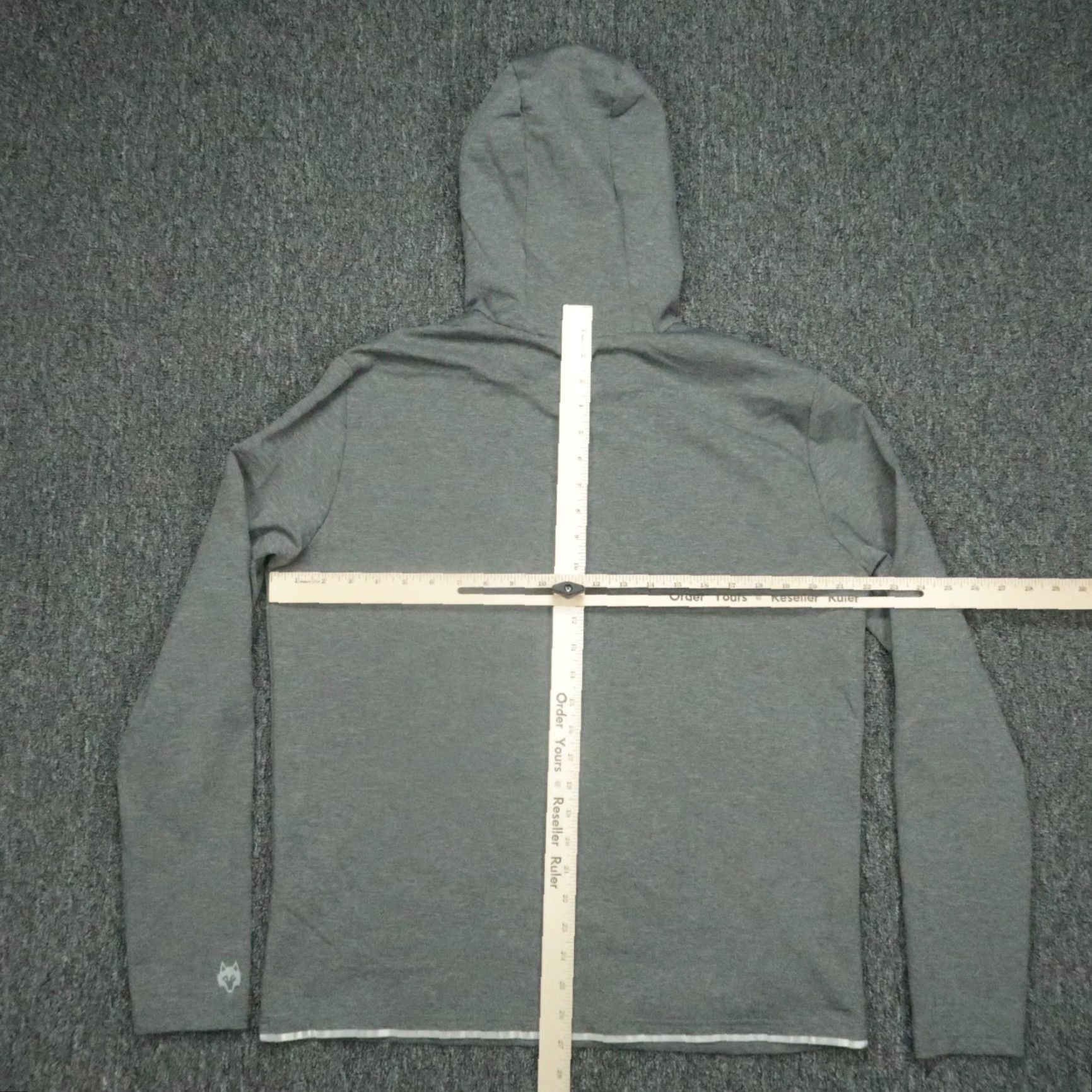 Vintage Greyson Hoodie Mens Large Gray Pullover Zip Hooded Pocket Performance Size US L / EU 52-54 / 3 - 7 Thumbnail