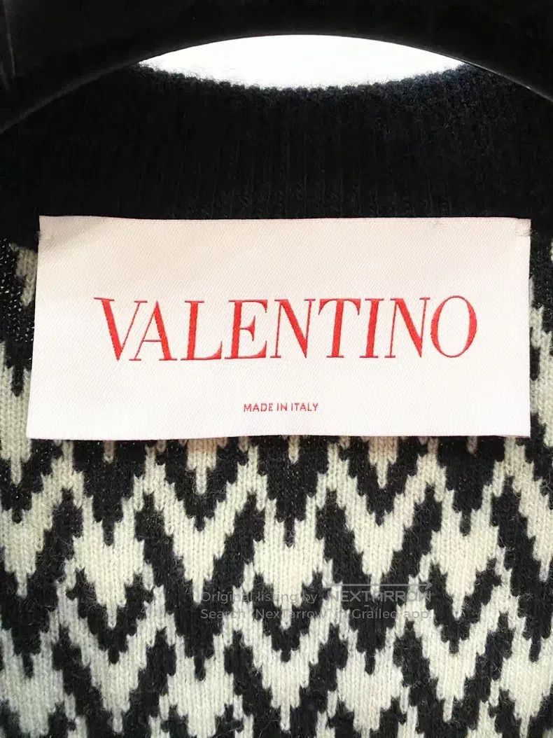 Valentino Valentino Wool knitted cardigan Size S / US 4 / IT 40 - 2 Thumbnail