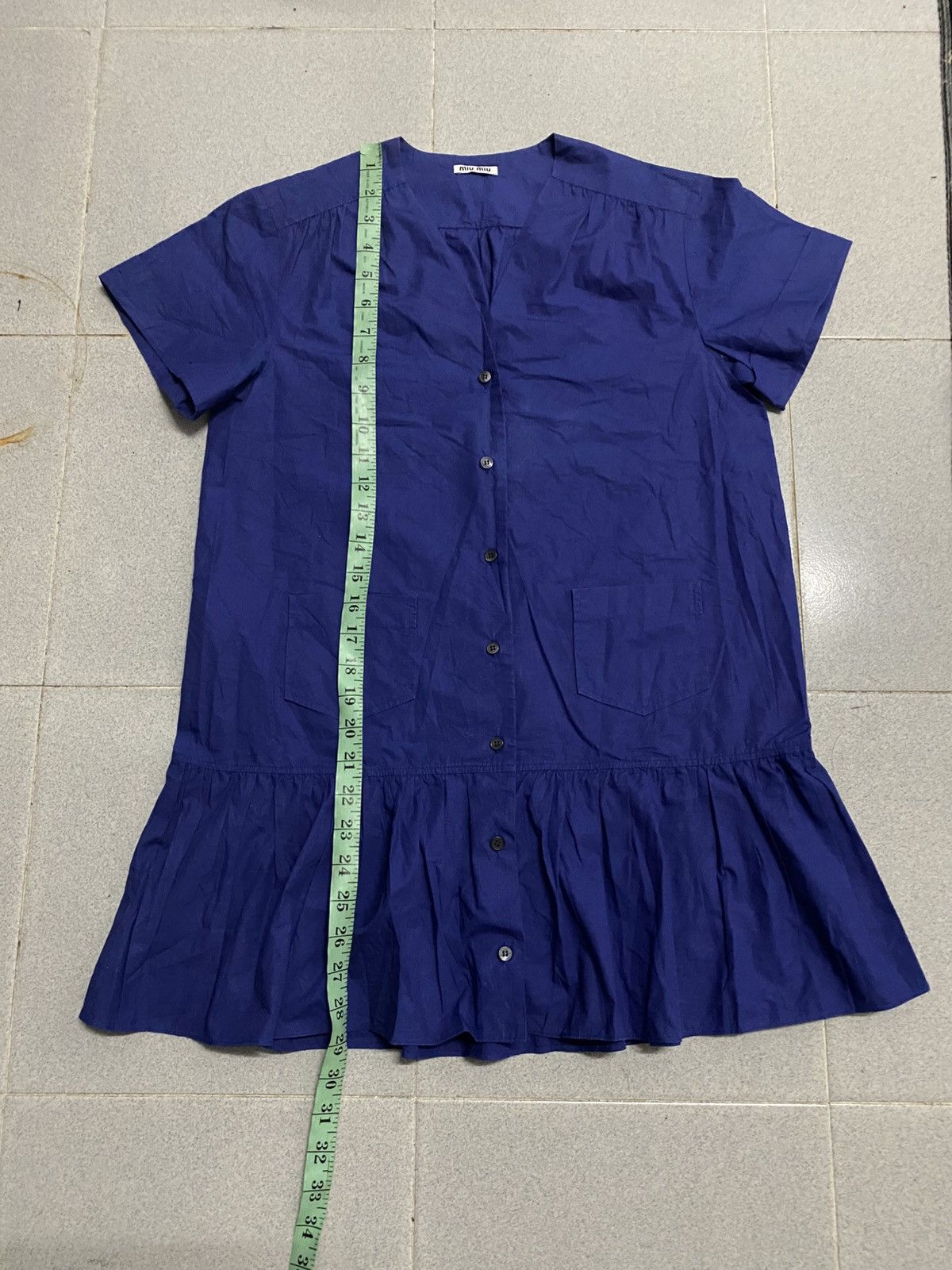 Miu Miu Miu Miu Blouse Button Up Size XS / US 0-2 / IT 36-38 - 7 Thumbnail