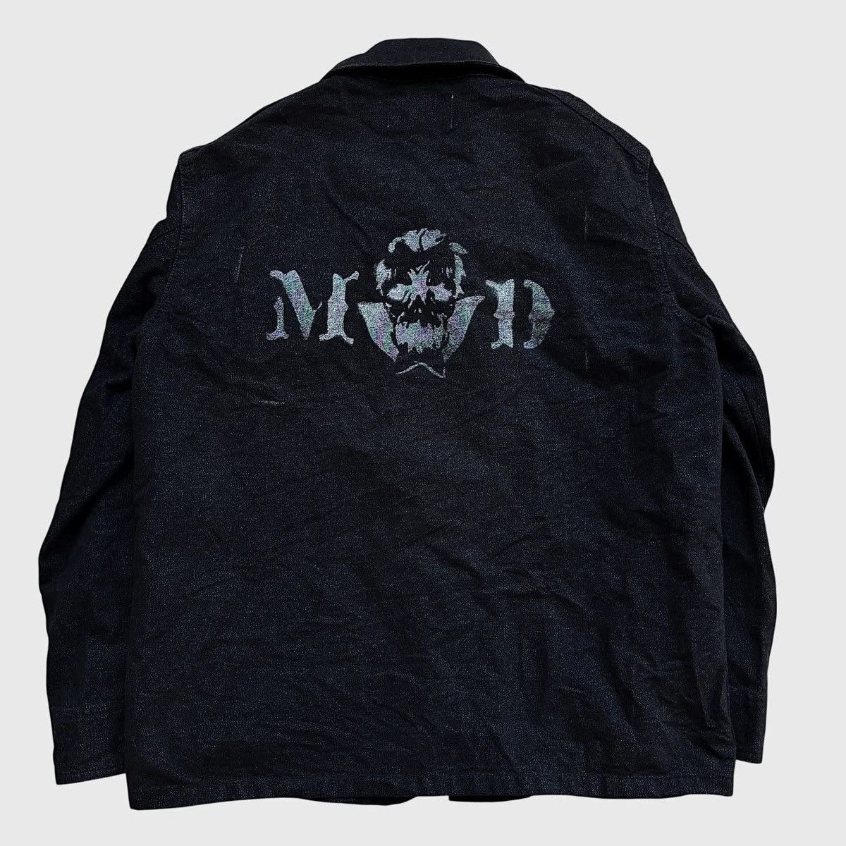 Japanese Brand Weirdo monster salt & pepper work jacket Size US M / EU 48-50 / 2 - 2 Thumbnail