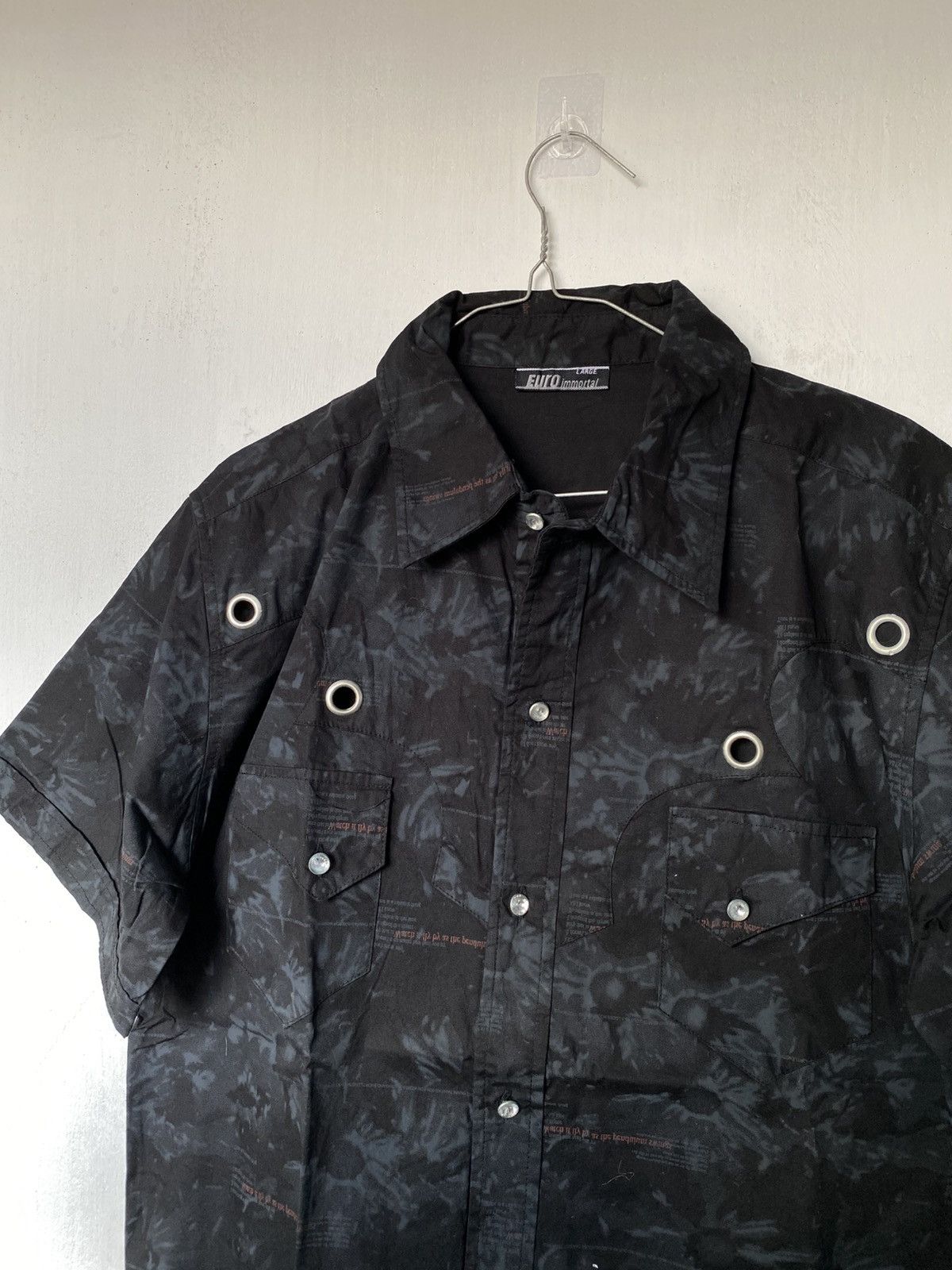 If Six Was Nine × Japanese Brand × Le Grande Bleu (L.G.B.) Euro Immortal Poem Gothic Shirt Size US M / EU 48-50 / 2 - 2 Thumbnail