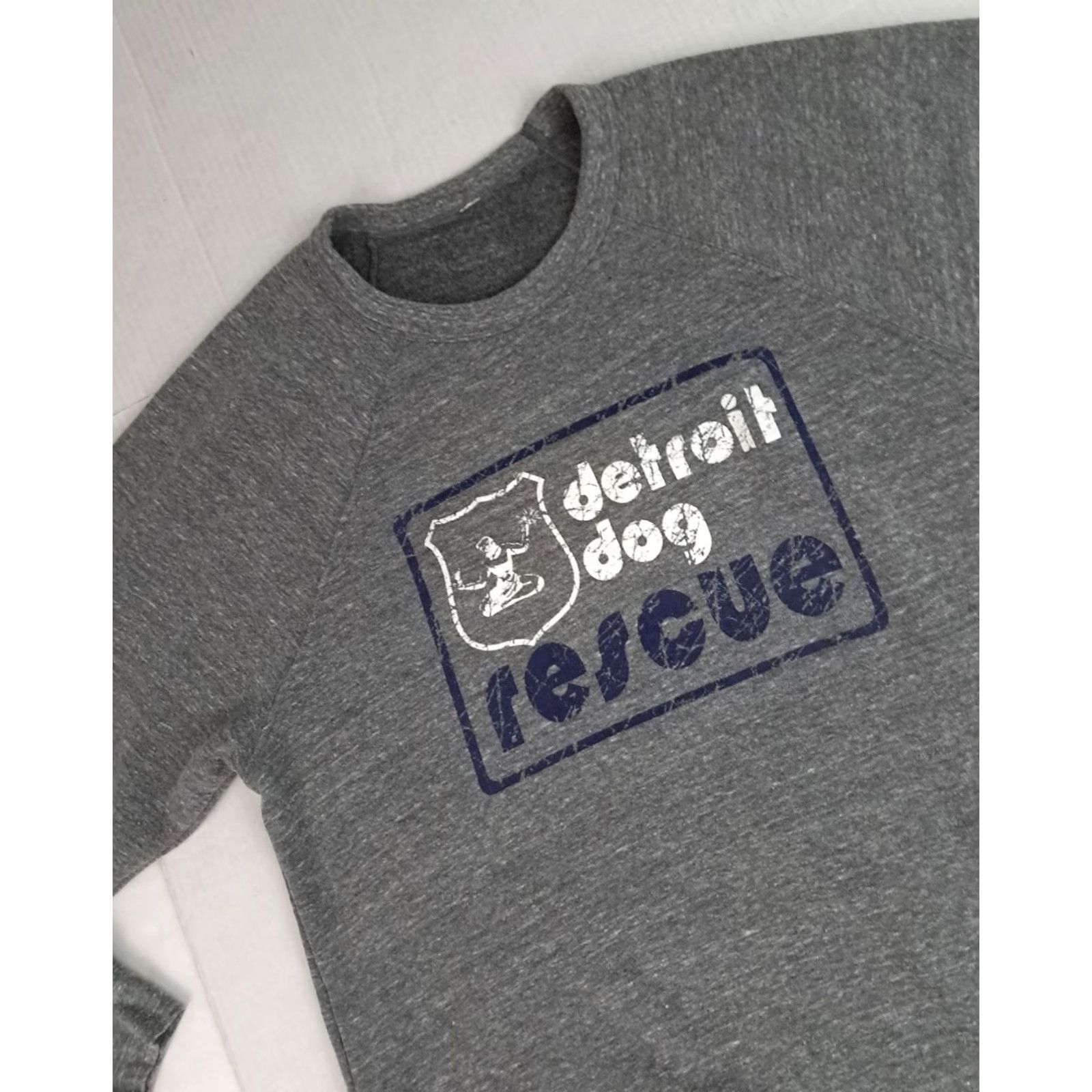 Vintage VINTAGE Detroit Dog Rescue DDR Large Grey Printed Sweatshirt Size US L / EU 52-54 / 3 - 3 Thumbnail