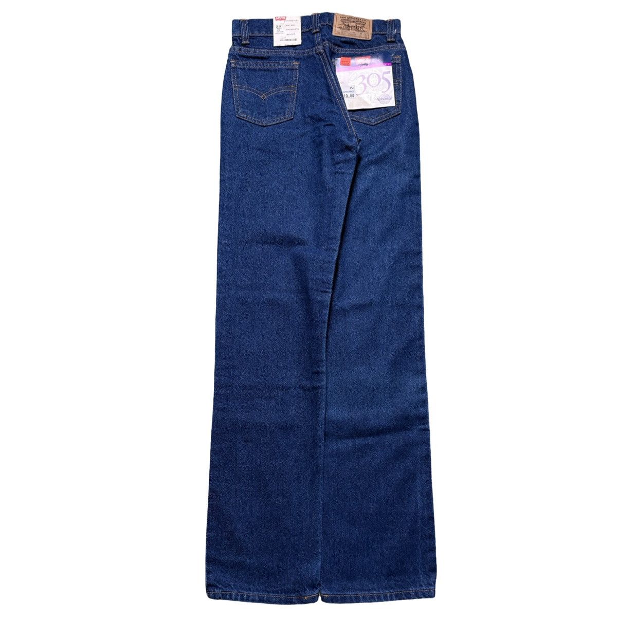 Levi's Vintage 80's Levi's 705 Student Straight Leg Jeans 26x29 NOS Size 26" / US 2 / IT 38 - 2 Thumbnail