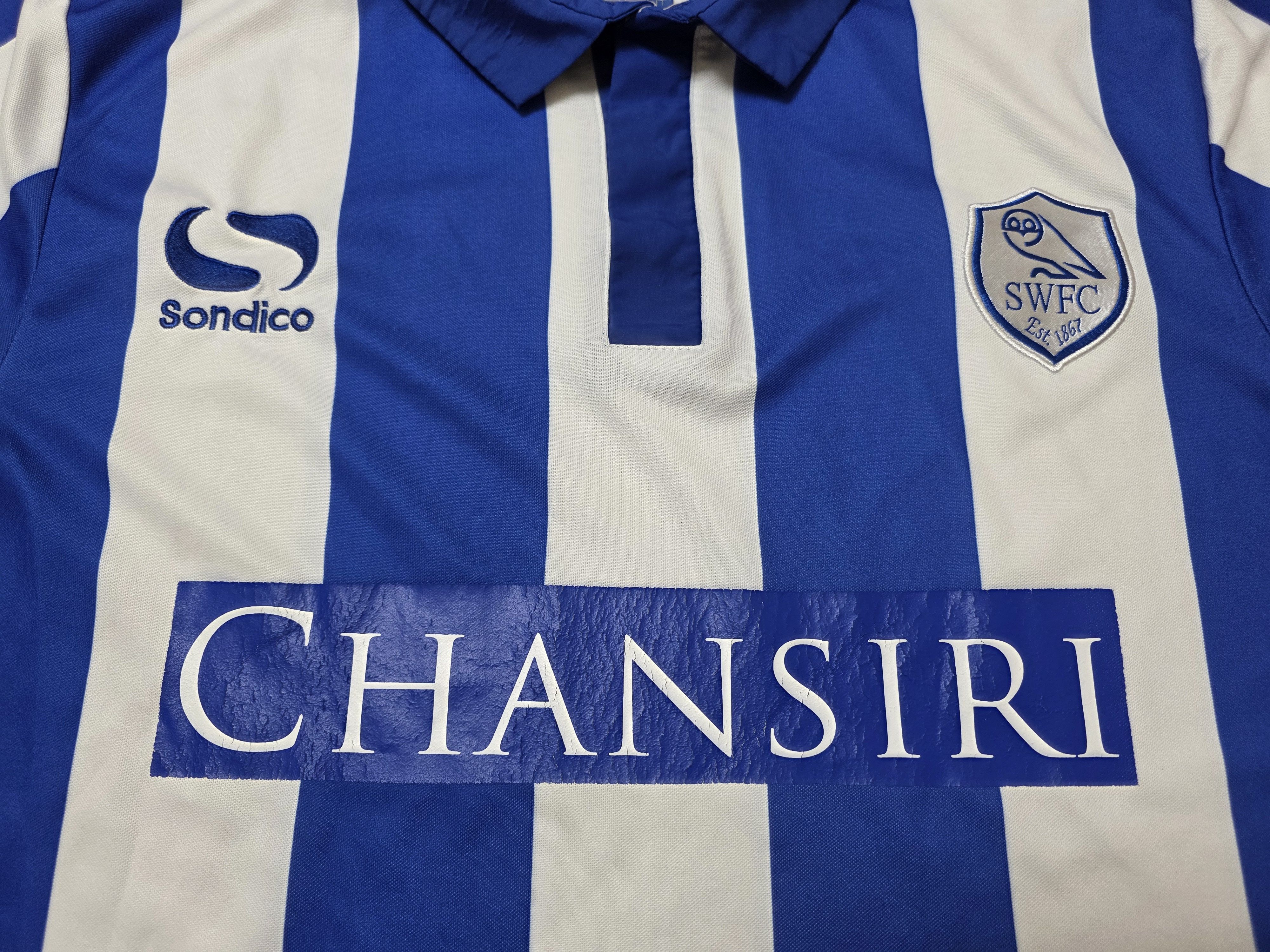All Sport SHEFFIELD WEDNESDAY 2015 2016 HOME FOOTBALL SOCCER JERSEY Size US M / EU 48-50 / 2 - 3 Thumbnail