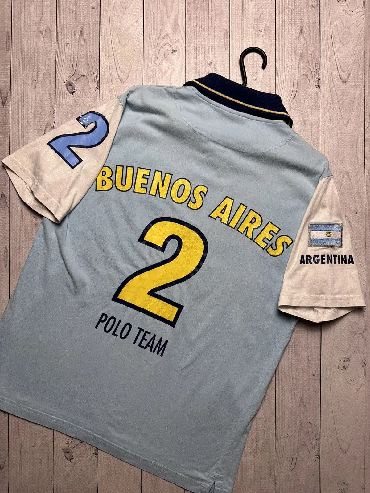 Other Vintage Polo soccer team club Argentina big logo size L rare Size US L / EU 52-54 / 3 - 3 Thumbnail