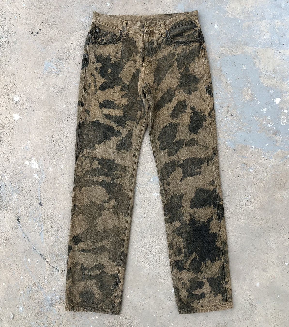 Uniqlo Uniqlo Tie Dye Denim Pant Size US 30 / EU 46 - 1 Thumbnail