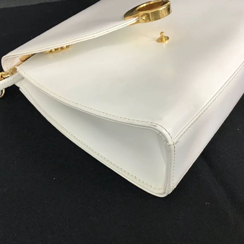 Givenchy Givenchy Vintage Gold Buckle Kelly Bag Small Bag, Crossbod Size ONE SIZE - 6 Thumbnail