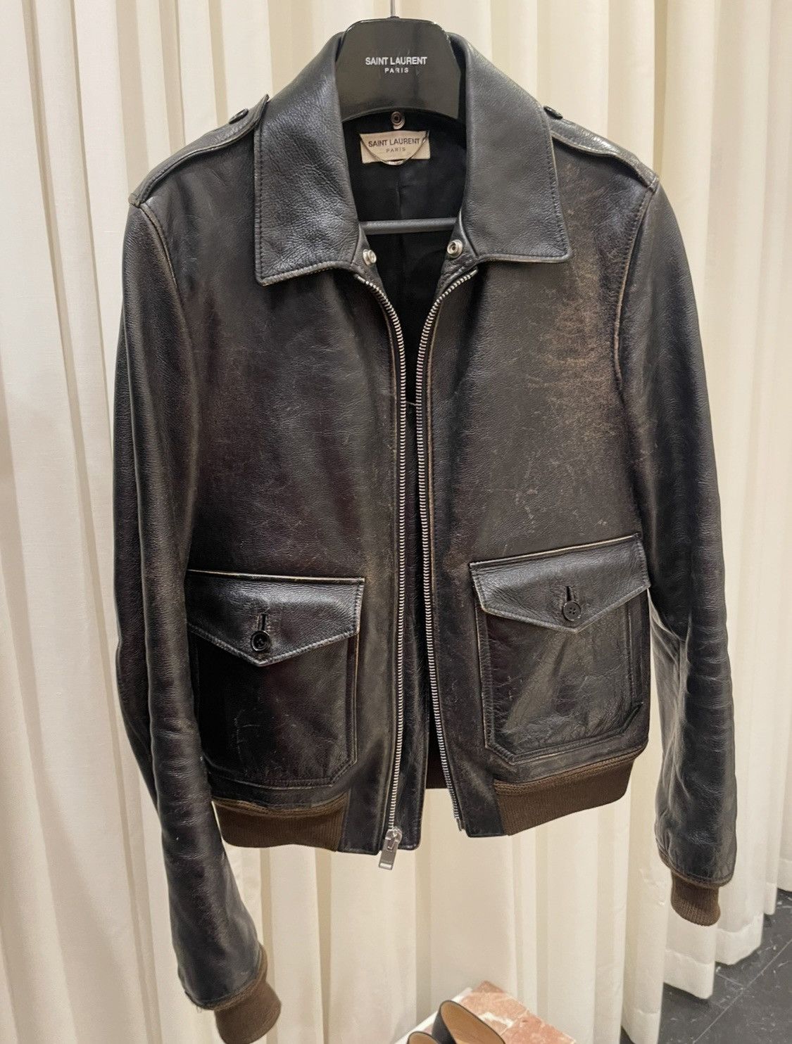Hedi Slimane × Saint Laurent Paris Saint Laurent x Hedi Slimane Size US S / EU 44-46 / 1 - 17 Thumbnail