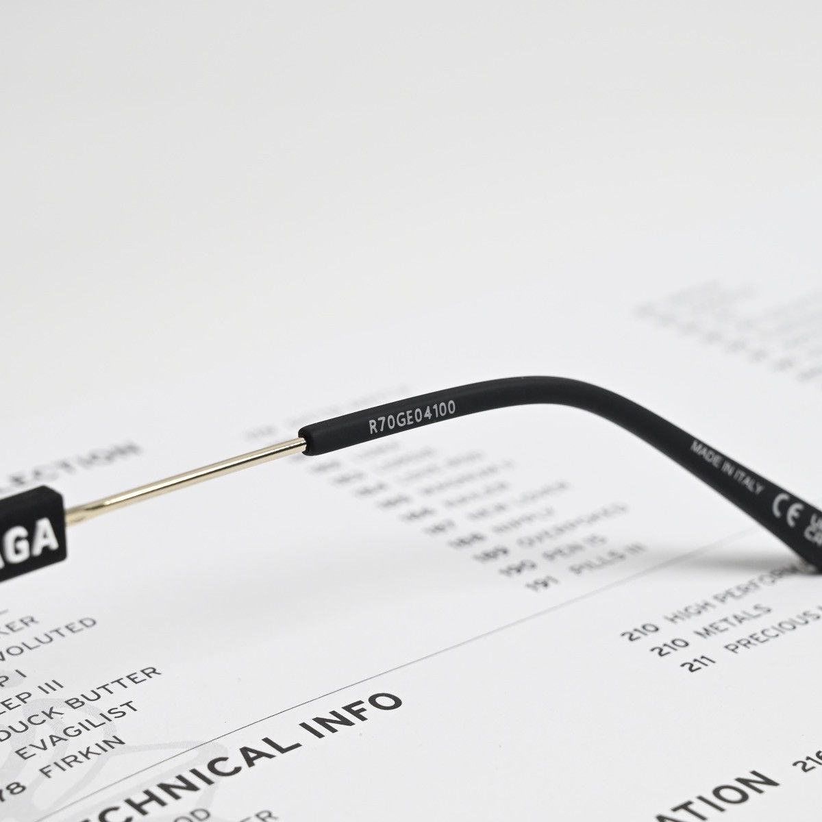 Balenciaga BALENCIAGA BB0117O GLASSES Size ONE SIZE - 5 Thumbnail