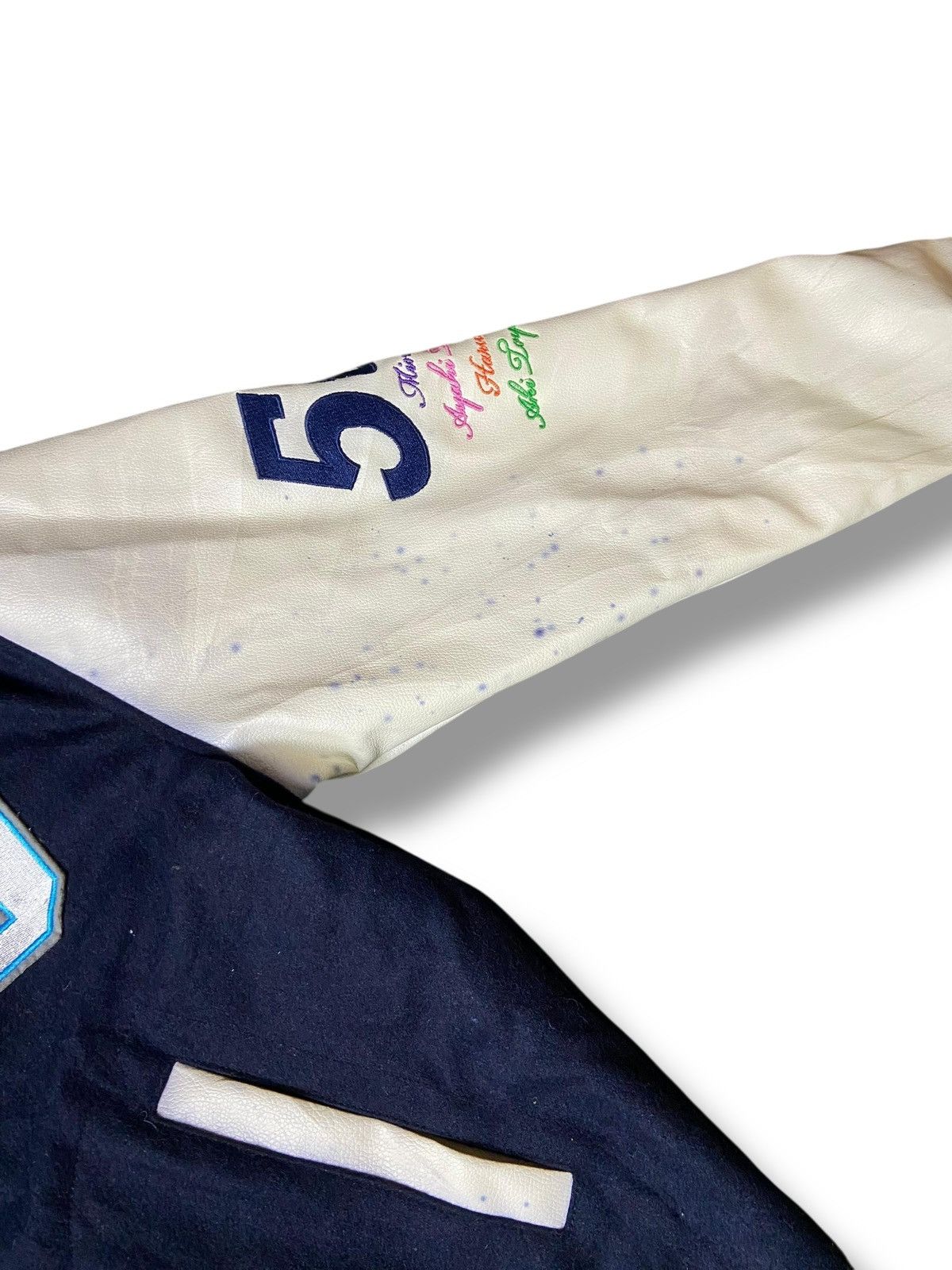 Japanese Brand × Vintage Japanese Brand Embroidered Varsity Jacket (119) Size US XS / EU 42 / 0 - 5 Thumbnail