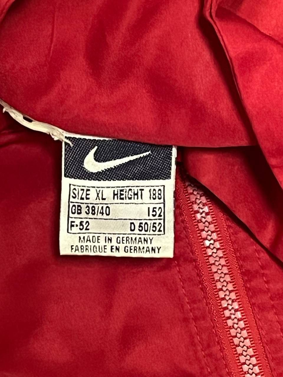 Nike × Vintage 90’s NIKE Y2K RETRO SWOOSH LOGO VINTAGE TRACK JACKET Size US L / EU 52-54 / 3 - 4 Thumbnail