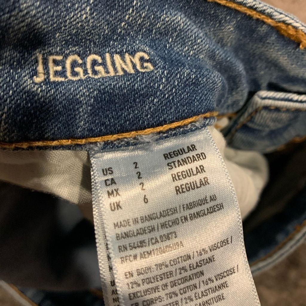 American Eagle Outfitters Women’s American Eagle Jegging Jeans Size 26" / US 2 / IT 38 - 5 Thumbnail