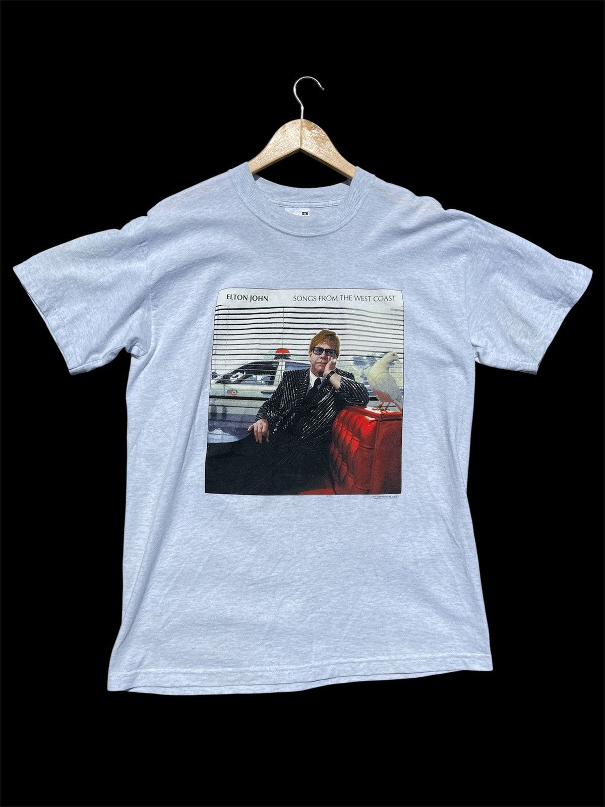 2001 Elton John Songs From The West Coast Vintage T-shirt
