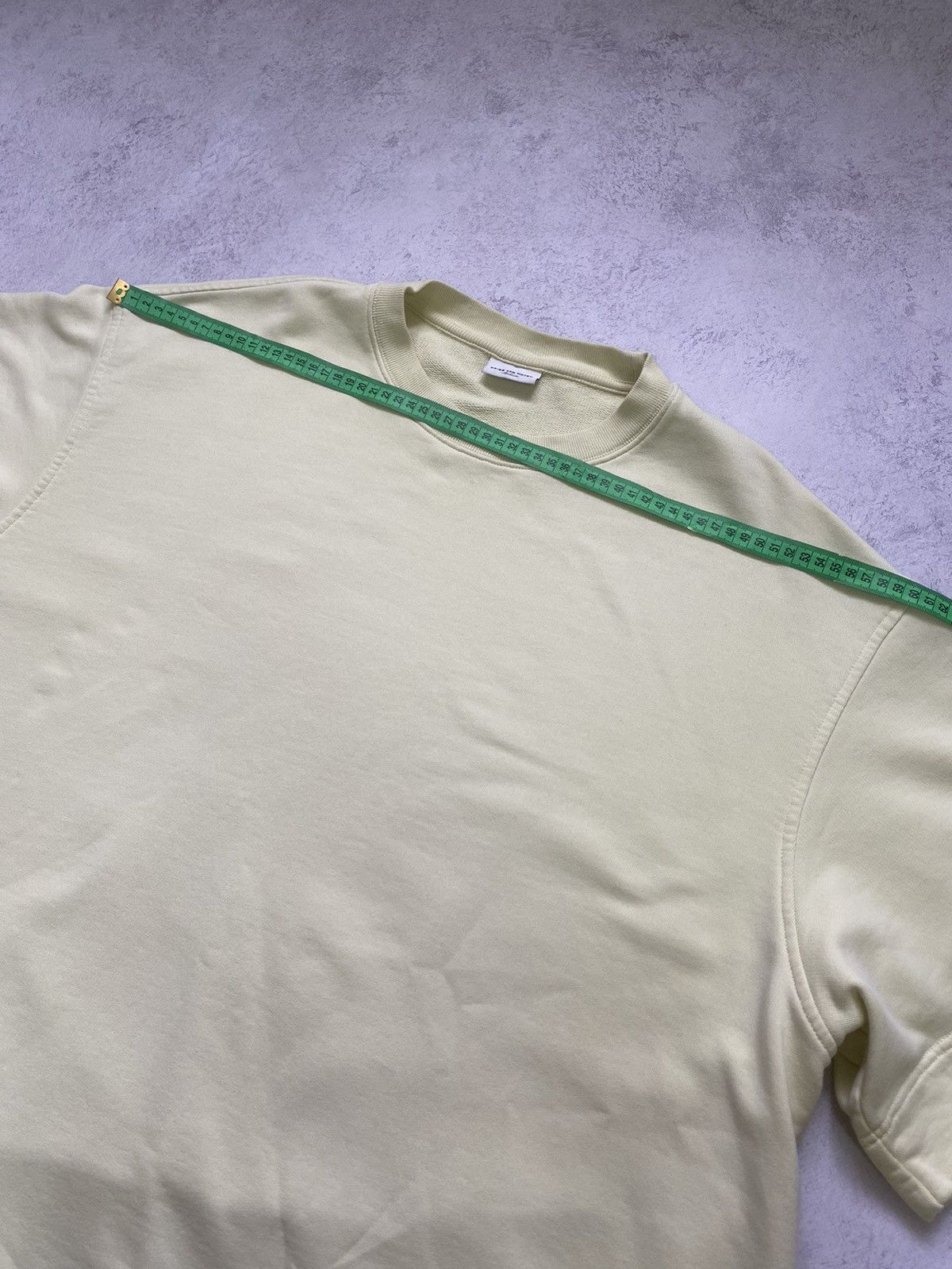 Dries Van Noten Dries Van Noten Womens Yellow Oversized Sweatshirt Size M Size M / US 6-8 / IT 42-44 - 12 Thumbnail