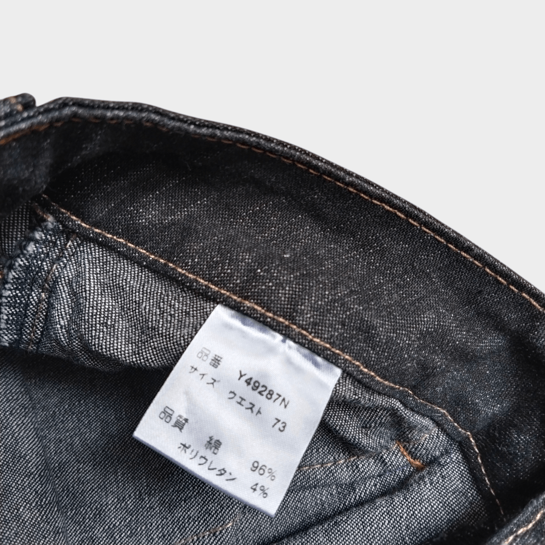 If Six Was Nine × Le Grande Bleu (L.G.B.) × Tornado Mart El Road mandala pattern flap pocket flared jean Size US 30 / EU 46 - 5 Thumbnail