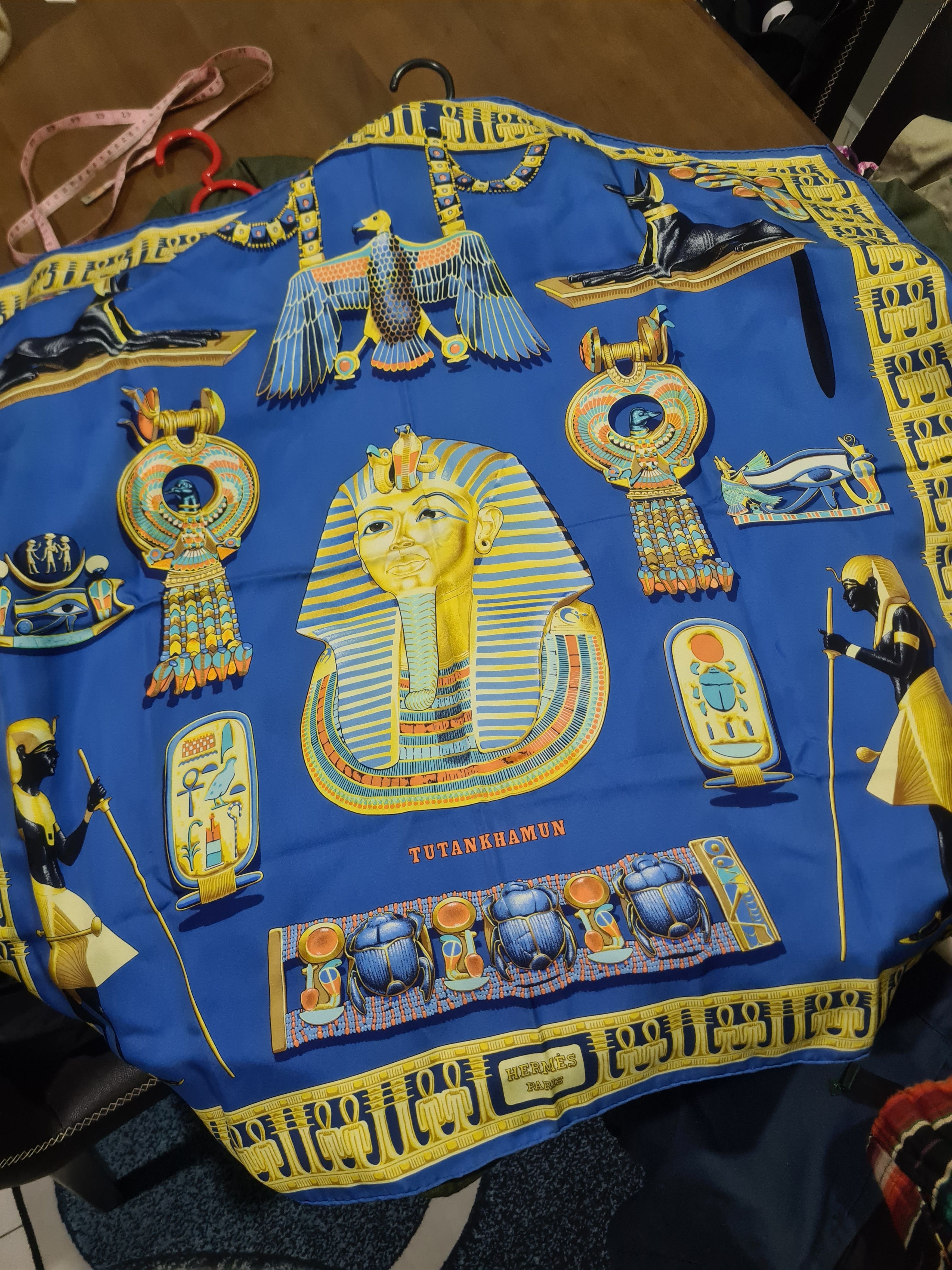 Hermes Tutankhamun Hermès Carré by Vladimir Rybaltchenko Size ONE SIZE - 1 Thumbnail