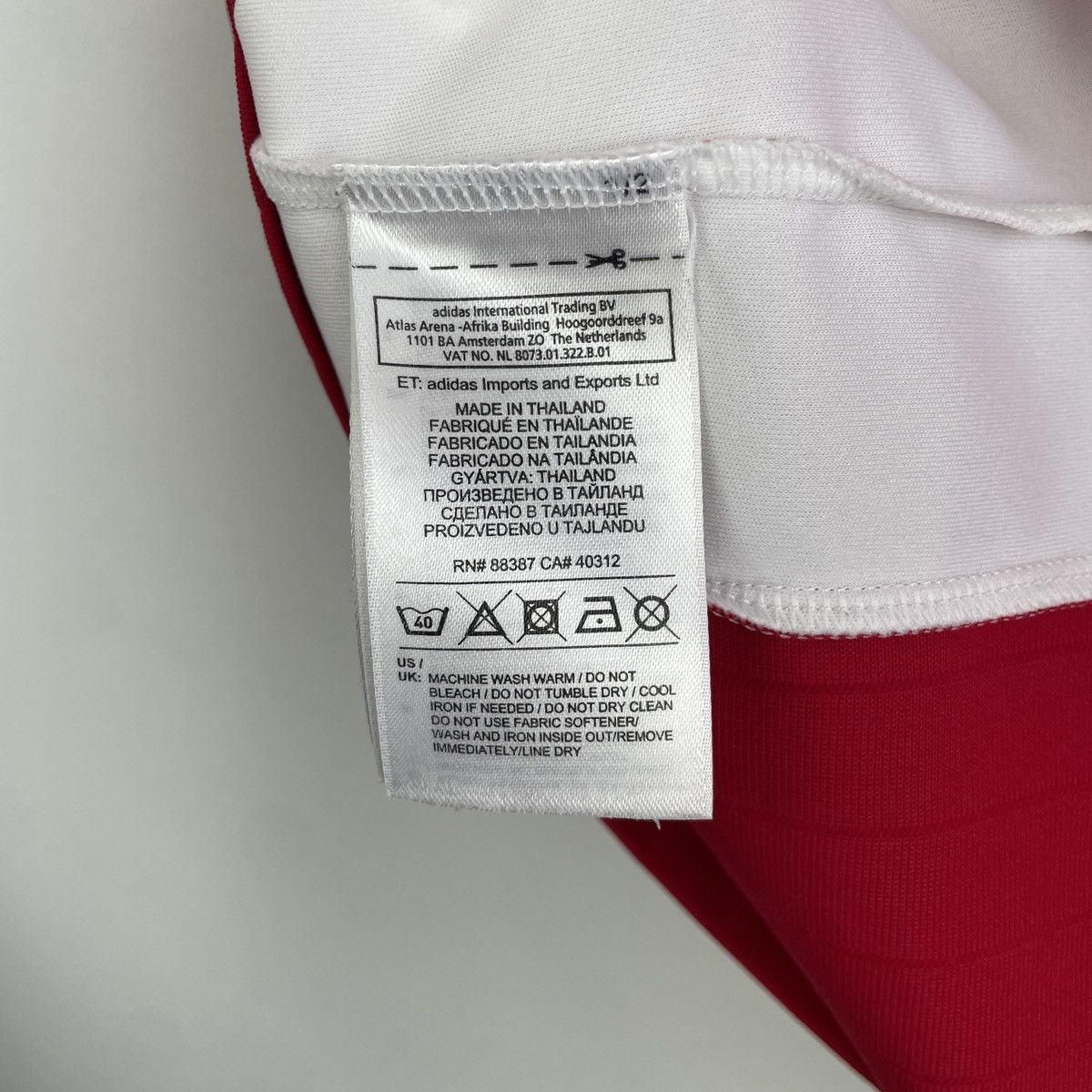 Adidas Ajax Amsterdam Adidas Home Jersey Shirt 2014/2015 Size US M / EU 48-50 / 2 - 8 Thumbnail