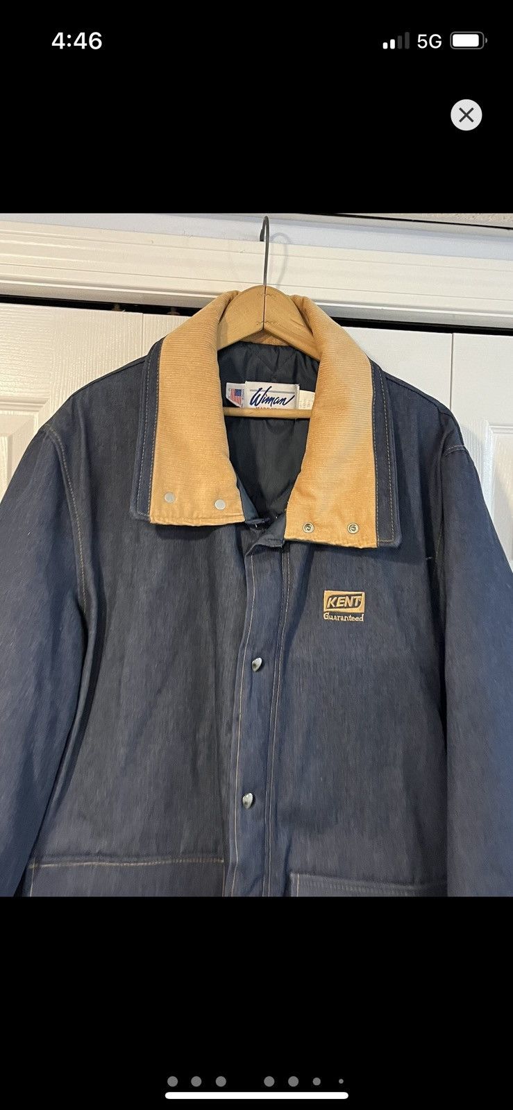 Carhartt Denim Heavy Duty Canvas Jacket XXL Size US XXL / EU 58 / 5 - 5 Thumbnail