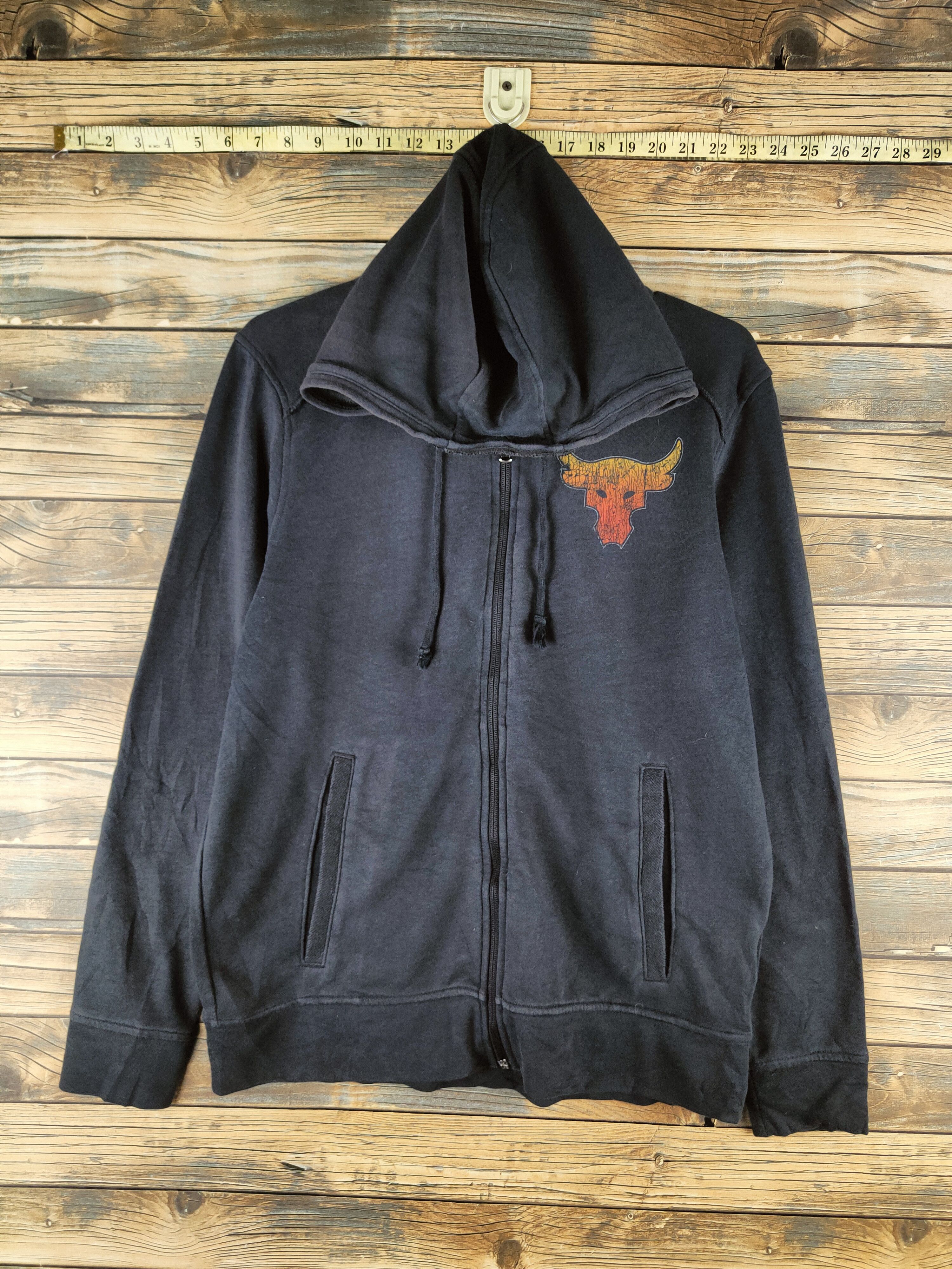 Japanese Brand Vintage Japanese Brand Navy Hoodie Sweatshirts Size US M / EU 48-50 / 2 - 1 Thumbnail
