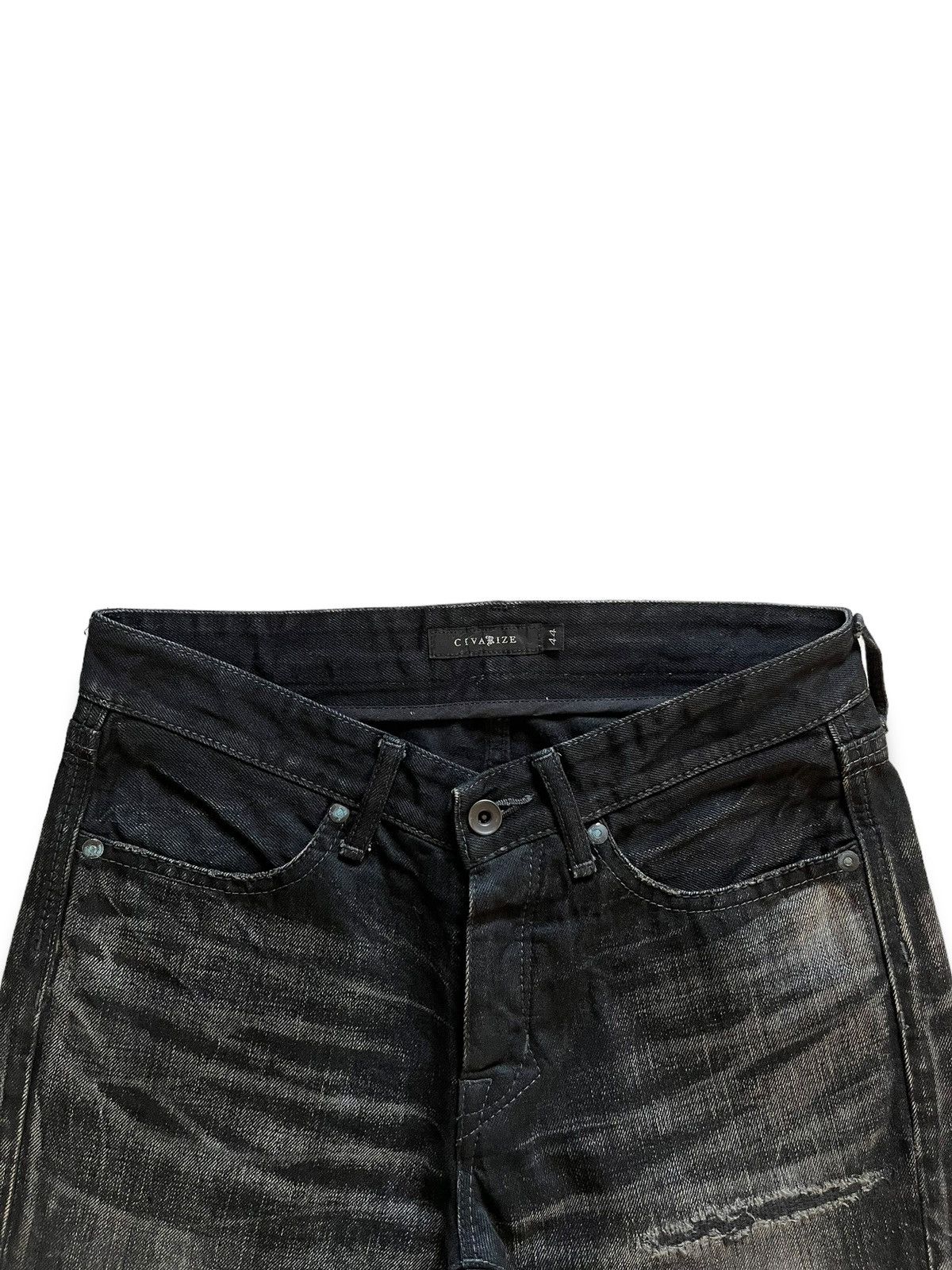 CIVARIZE × Japanese Brand Vintage Japanese Civarize Painted Gaultier Style Punk Jeans Size US 30 / EU 46 - 4 Thumbnail