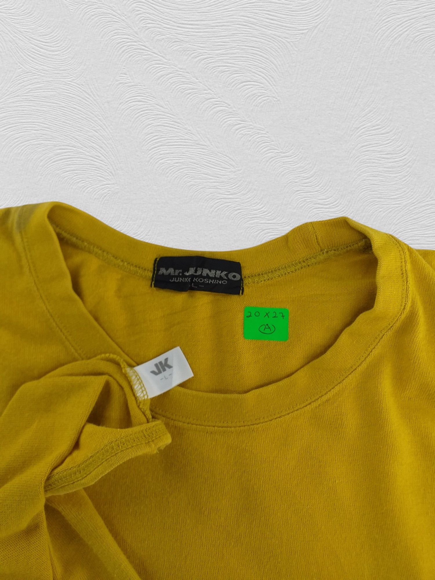 Japanese Brand Vintage Mr.Junko Koshino Japan The Inner Man T Shirt -A087 Size US M / EU 48-50 / 2 - 4 Thumbnail