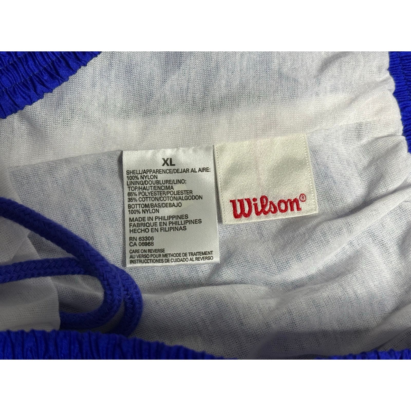 Vintage × Wilson Vintage Wilson Lined Athletic Windbreaker Track Pants XL Size US 31 - 3 Thumbnail