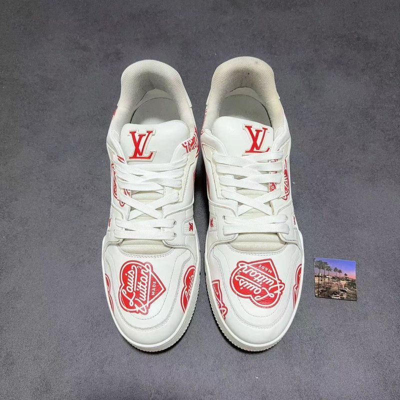 Louis Vuitton Nigo x LOUIS VUITTON Trainer with Bright Graphics -2508 Size US 11.5 / IT 41.5 - 2 Thumbnail