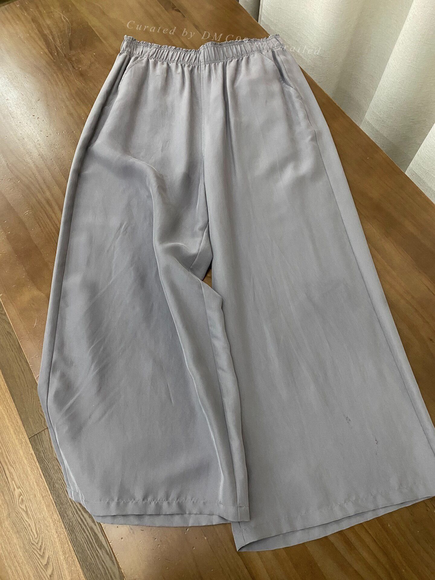 Other Zuczug Plant-Dyed Silk Trousers Size 27" / US 4 / IT 40 - 1 Thumbnail