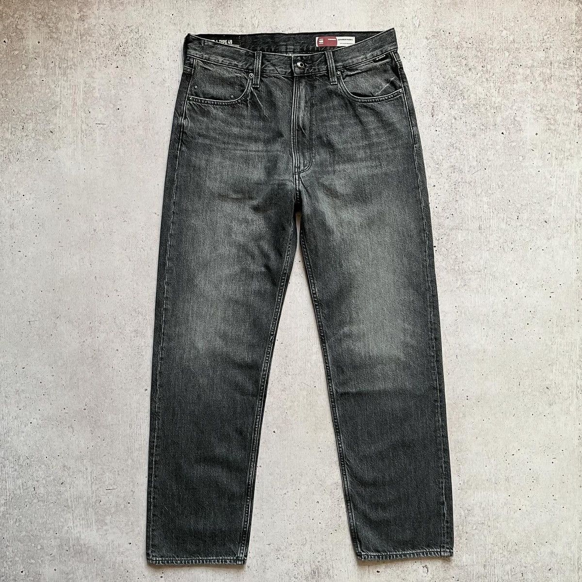 G-Star Gstar Raw Type 49 Relaxed Straight premium Japanese fabric Size US 34 / EU 50 - 3 Thumbnail