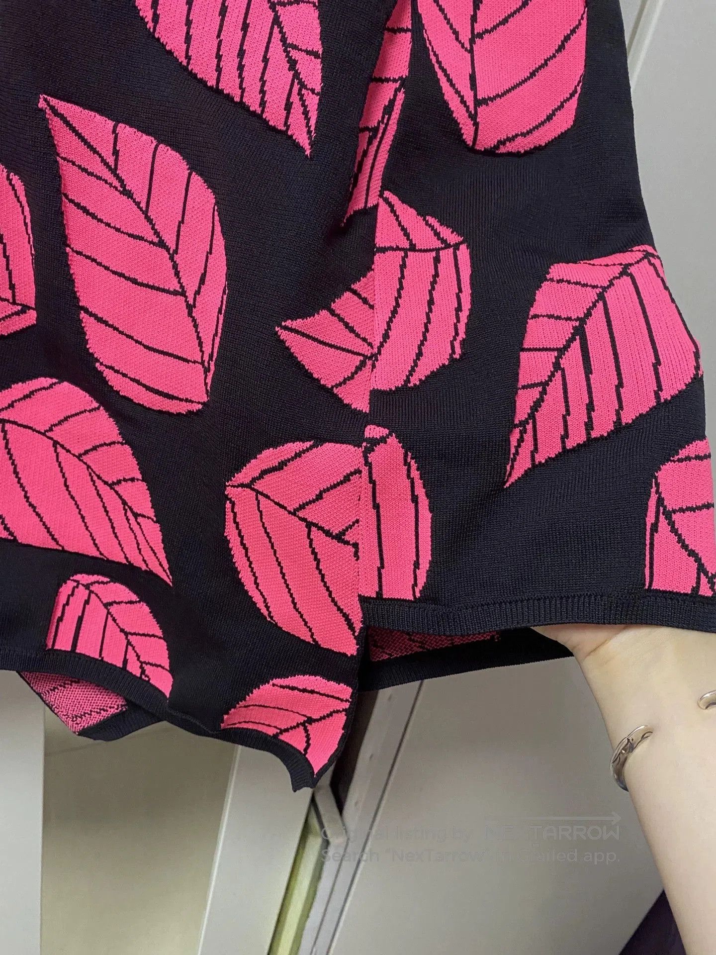 Comme des Garcons CDG Leaf Pattern Knit Vest. Size M / US 6-8 / IT 42-44 - 3 Thumbnail