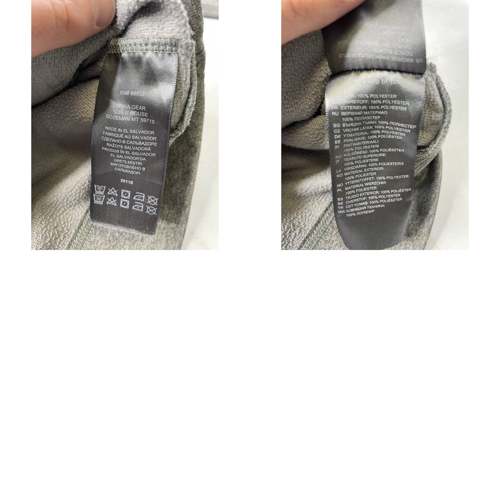 SITKA Sitka Gear Hoodie Pullover Men L Gray Logo Outdoor Size US L / EU 52-54 / 3 - 8 Thumbnail