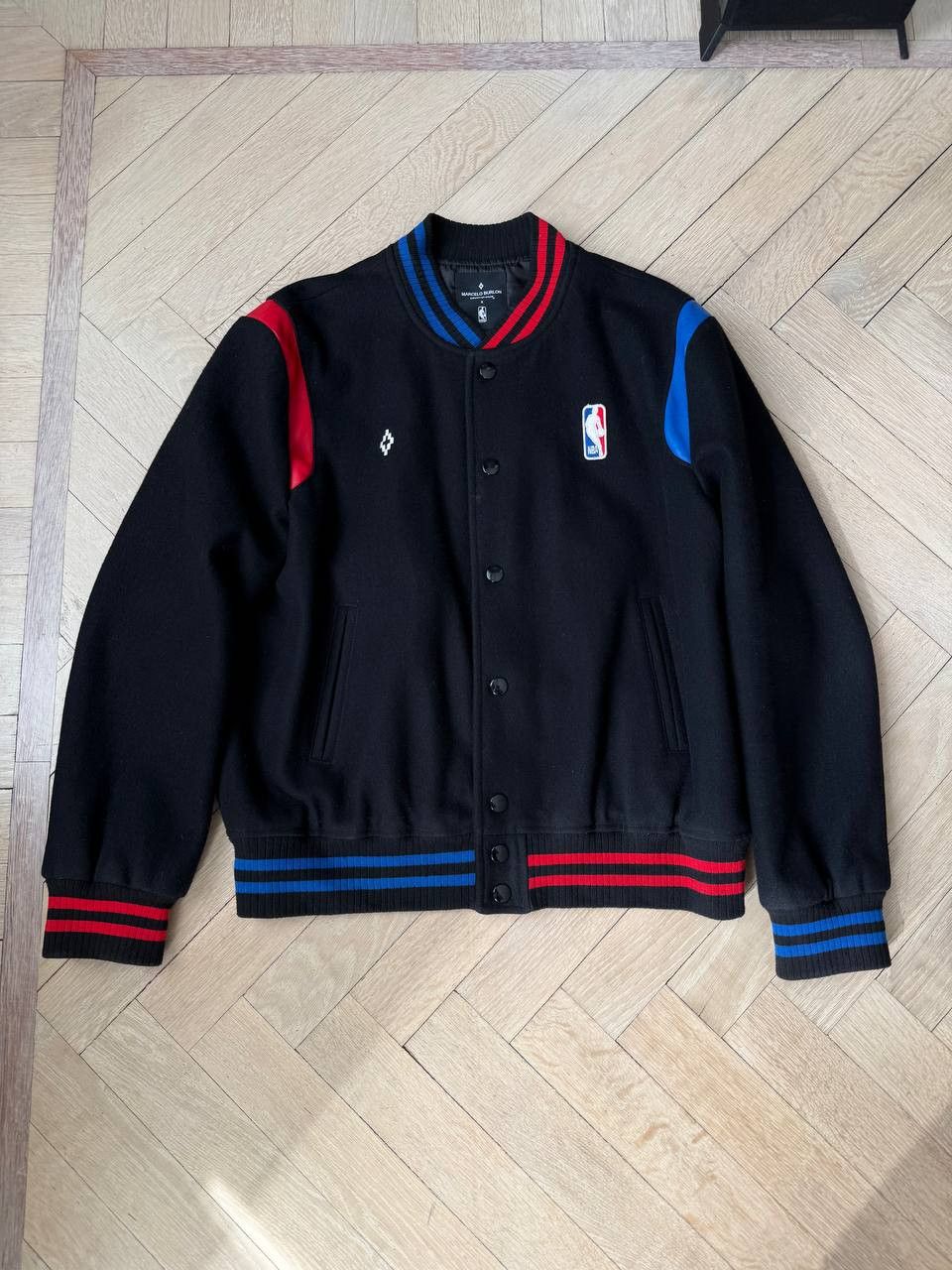 Marcelo Burlon ack Marcelo Burlon County of Milan x NBA varsity jacket Size US XL / EU 56 / 4 - 2 Thumbnail