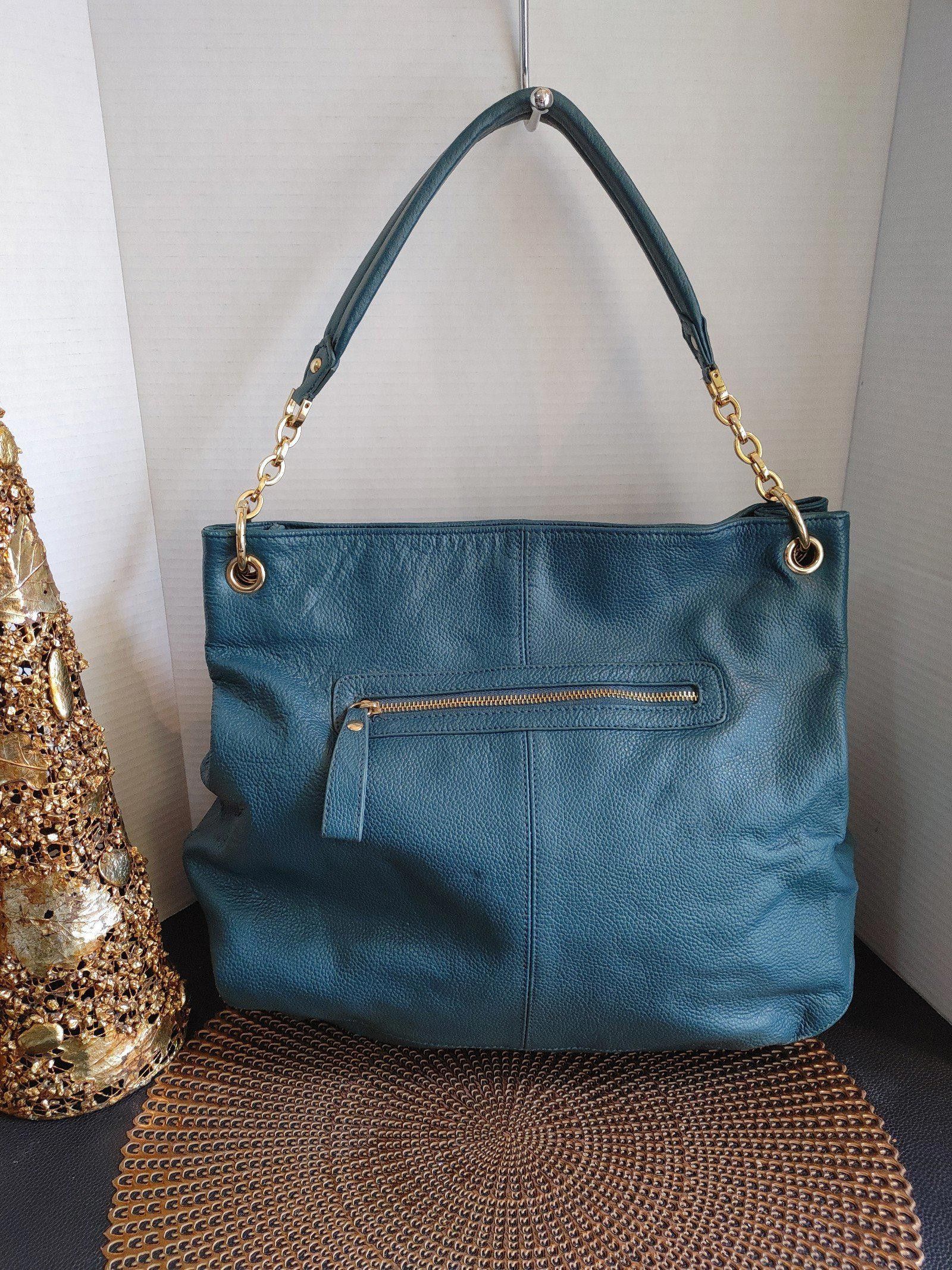 Designer Cuore & Pelle Sophia Leather Hobo Bag Size ONE SIZE - 4 Thumbnail