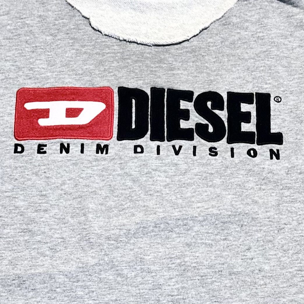 Designer × Diesel DIESEL JEANS DIVISION SWEATSHIRT! Size US L / EU 52-54 / 3 - 4 Thumbnail