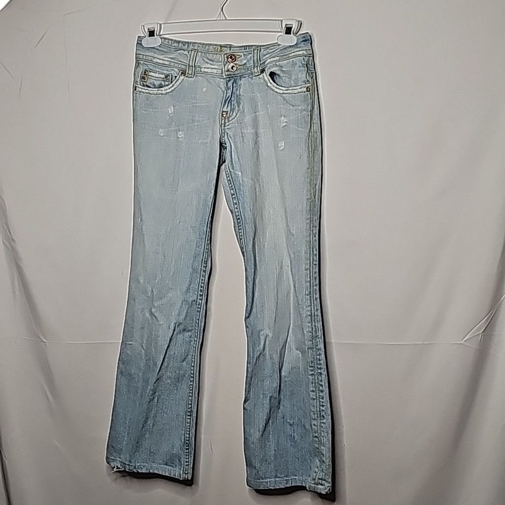 Miss Me Limited Edition Miss Me Lucille Bellmore flare blue jeans 27 Size 27" / US 4 / IT 40 - 1 Thumbnail