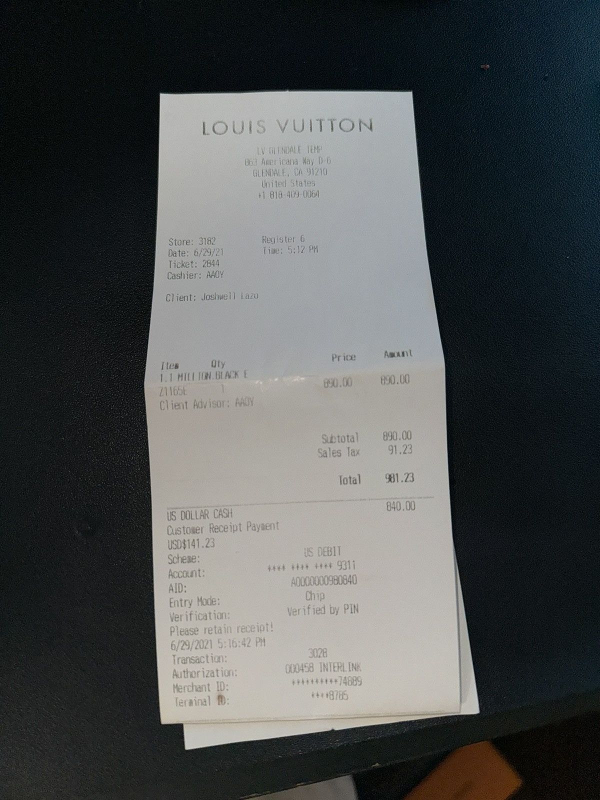 Louis Vuitton 1.1 Millionaires sunglasses Size ONE SIZE - 10 Thumbnail