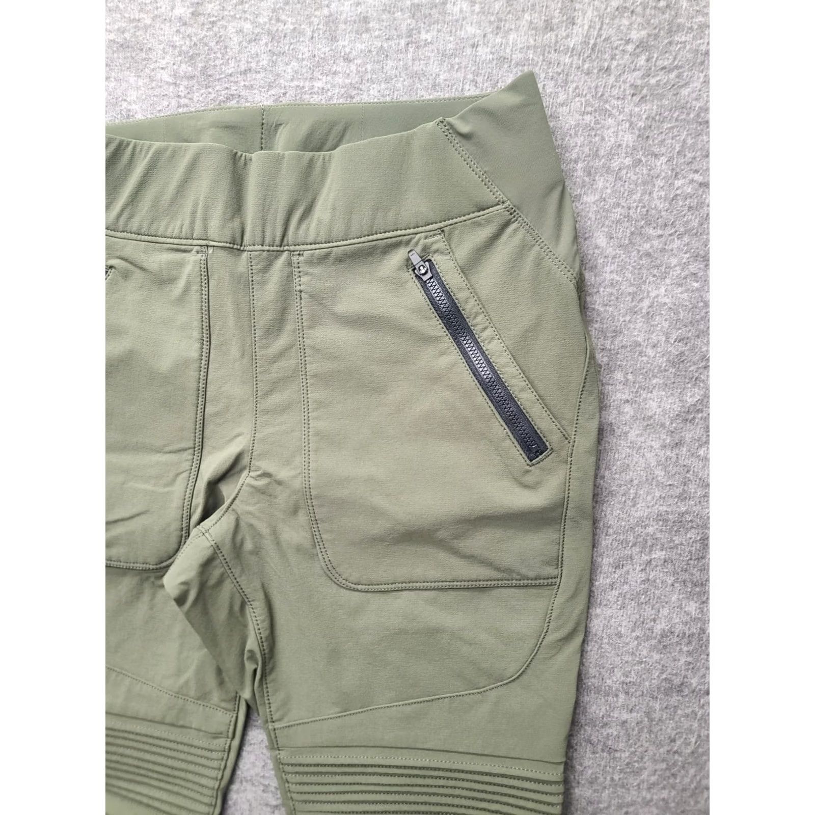 Vintage Duluth Trading Flexpedition Pants Womens 6 Regular Slim Leg Nylon Spandex Black Knit Pockets Size 28" / US 6 / IT 42 - 7 Thumbnail