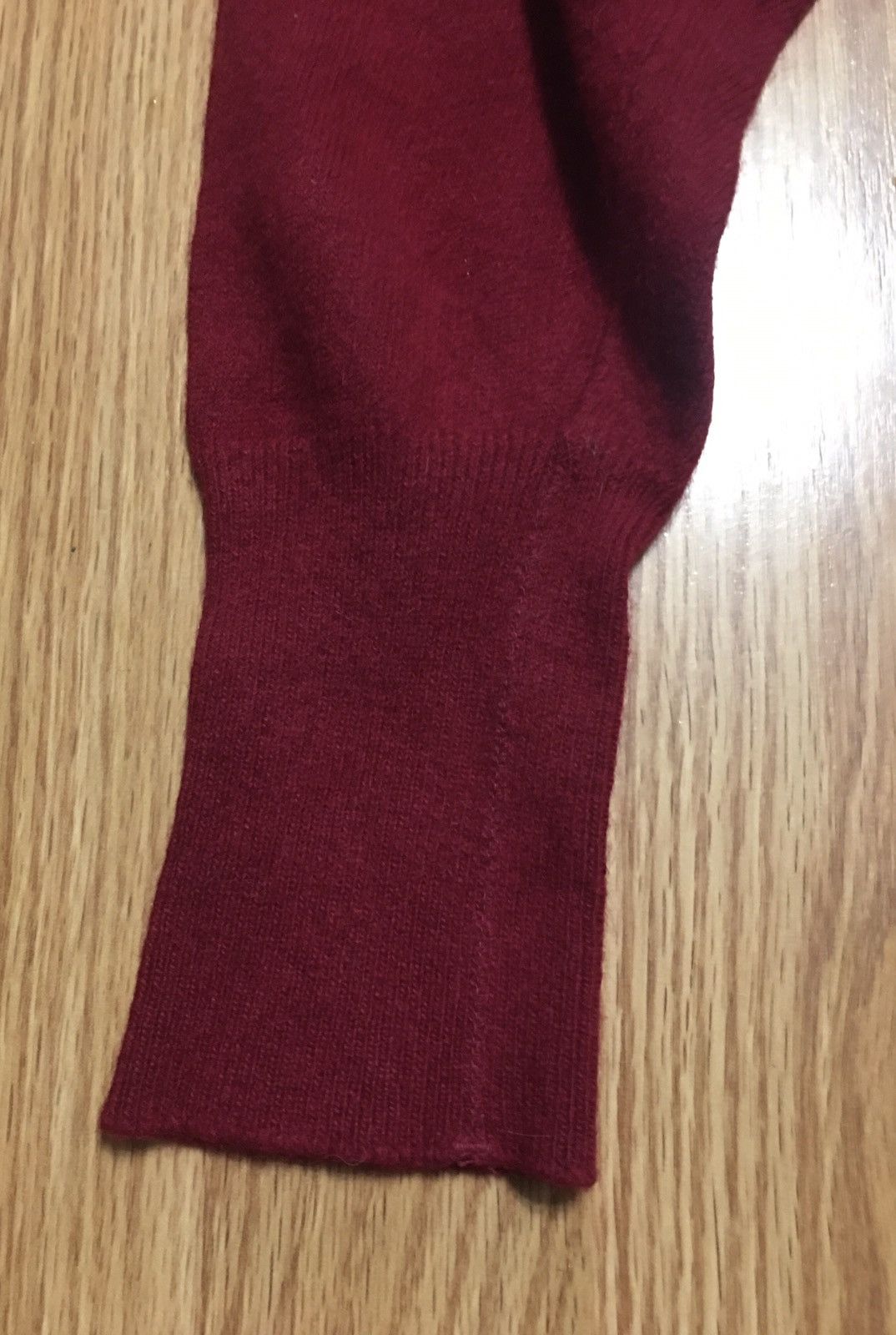 Drumohr Drumohr Cashmere Burgundy Turtleneck Mens Sweater Size L Size US L / EU 52-54 / 3 - 5 Thumbnail