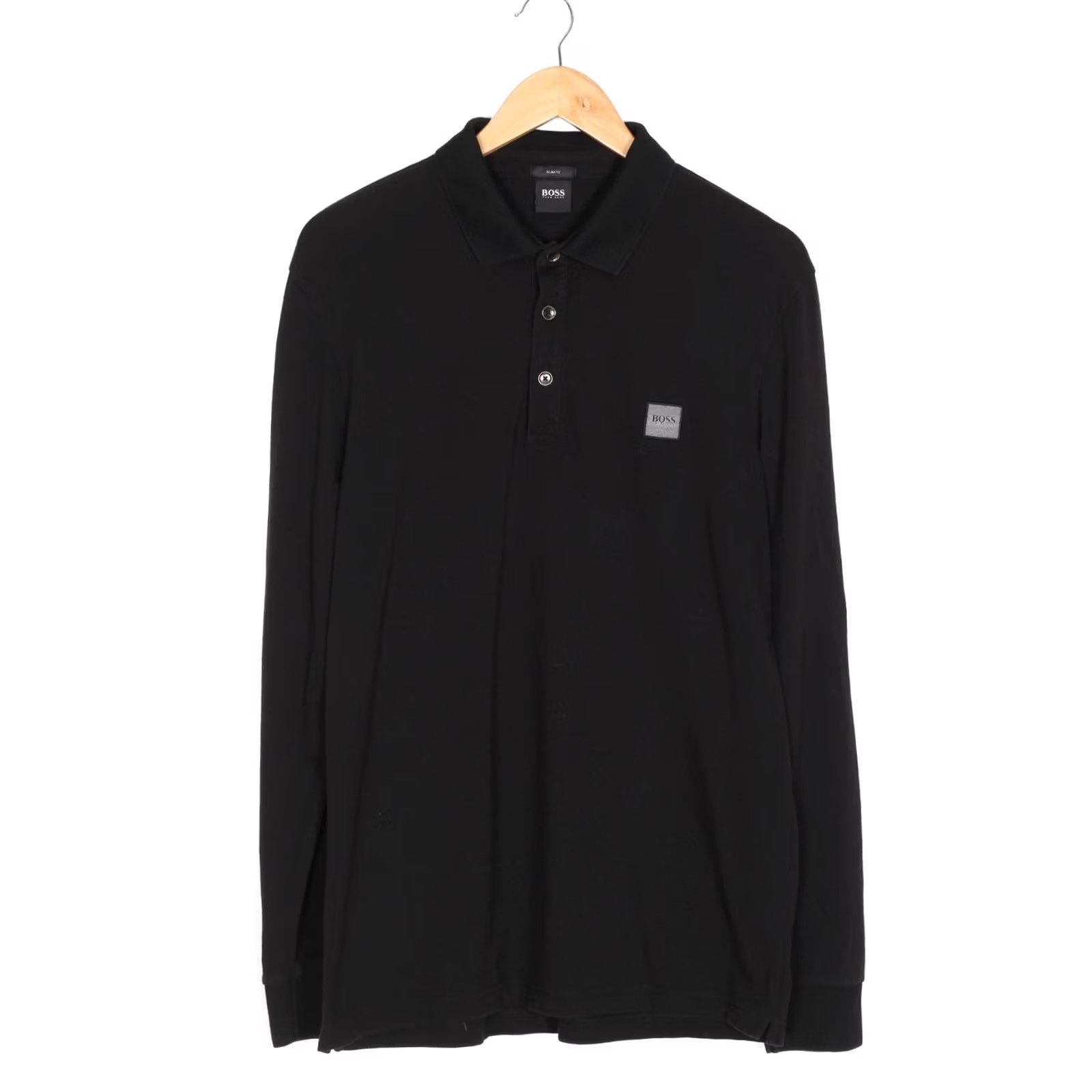 Hugo Boss HUGO BOSS Passerby Polo Shirt Men XL Slim Fit Long Sleeve VR3457 Size US XL / EU 56 / 4 - 2 Thumbnail
