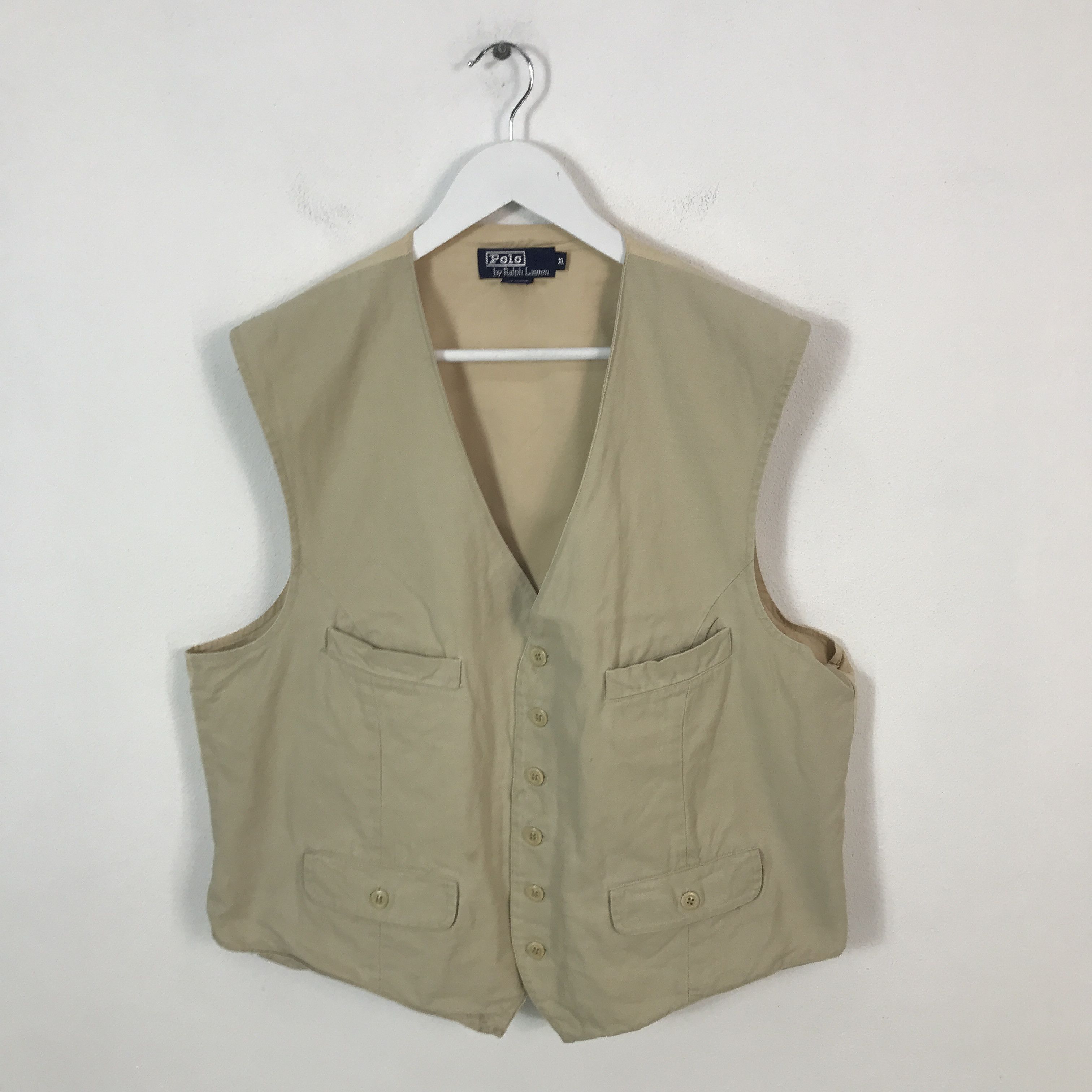 Polo Ralph Lauren vintage polo ralph lauren vest jacket Size US XL / EU 56 / 4 - 1 Thumbnail