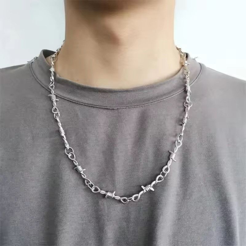 Japanese Brand Gothic Torn ChainNecklace Size ONE SIZE - 1 Thumbnail