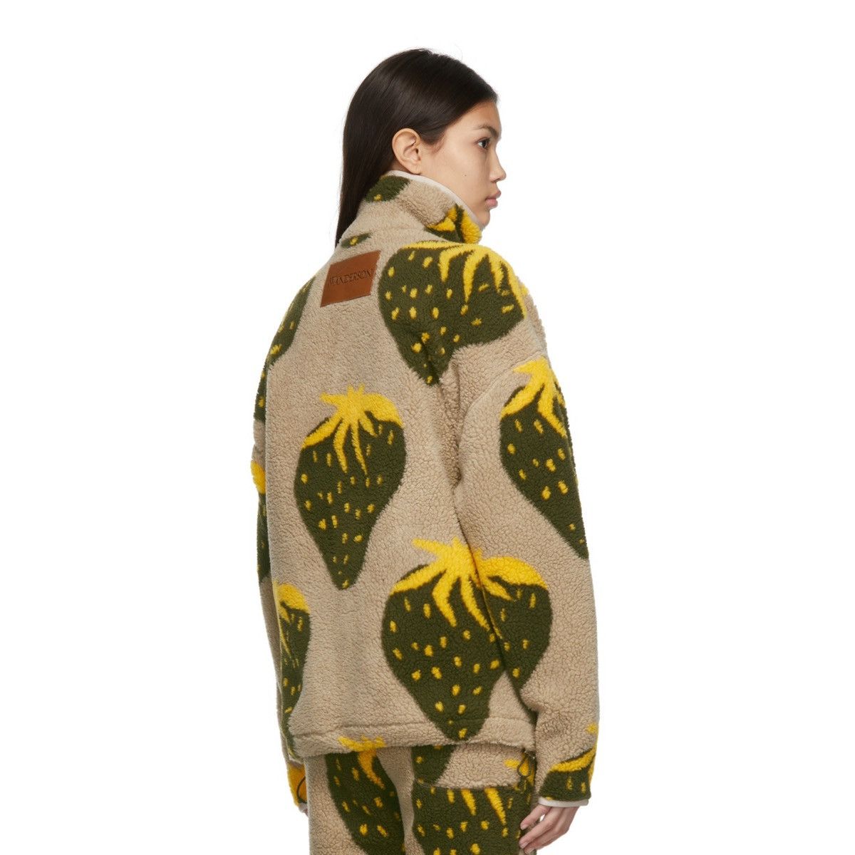 JW Anderson Strawberry Fleece Jacket Size L / US 10 / IT 46 - 3 Thumbnail