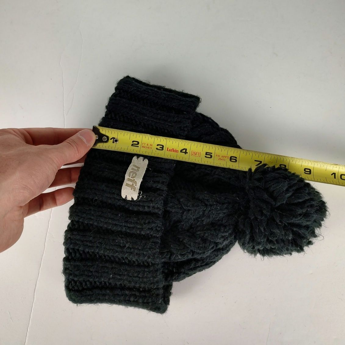 NEFF Neff casual cable knit streetwear beanie w/ pom pom wmns OS Size ONE SIZE - 5 Thumbnail