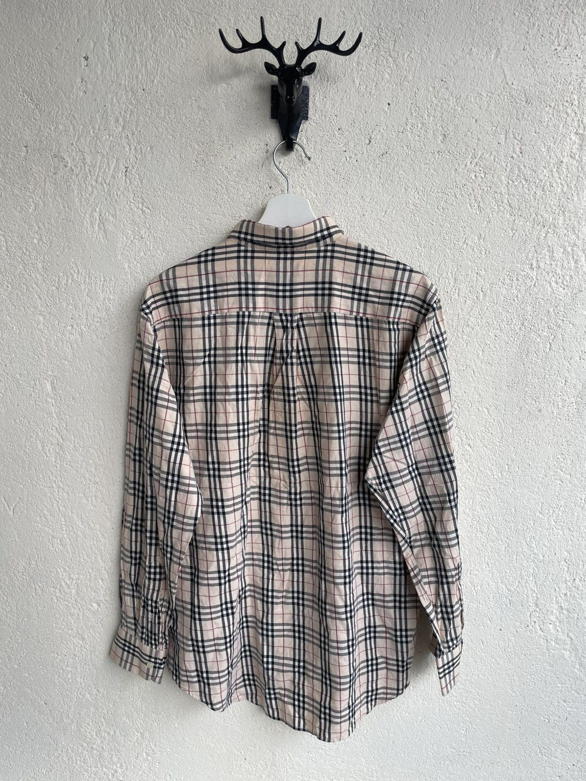 Burberry Vintage Burberry Plaid Shirt Embroidery Novacheck Hysteric Size US XL / EU 56 / 4 - 9 Thumbnail