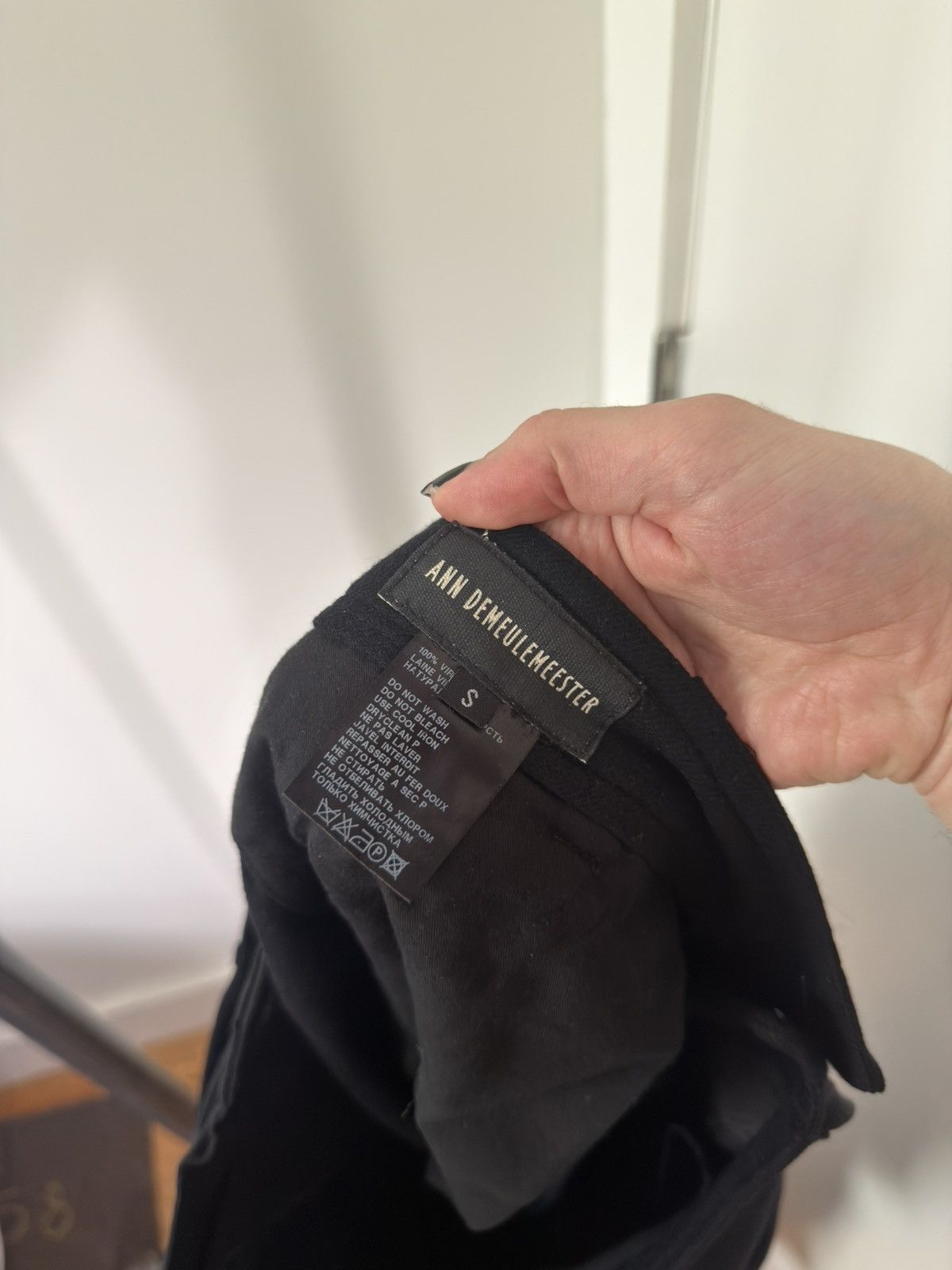 Ann Demeulemeester FW09 Drawstring-Waist Trousers Size US 32 / EU 48 - 3 Thumbnail