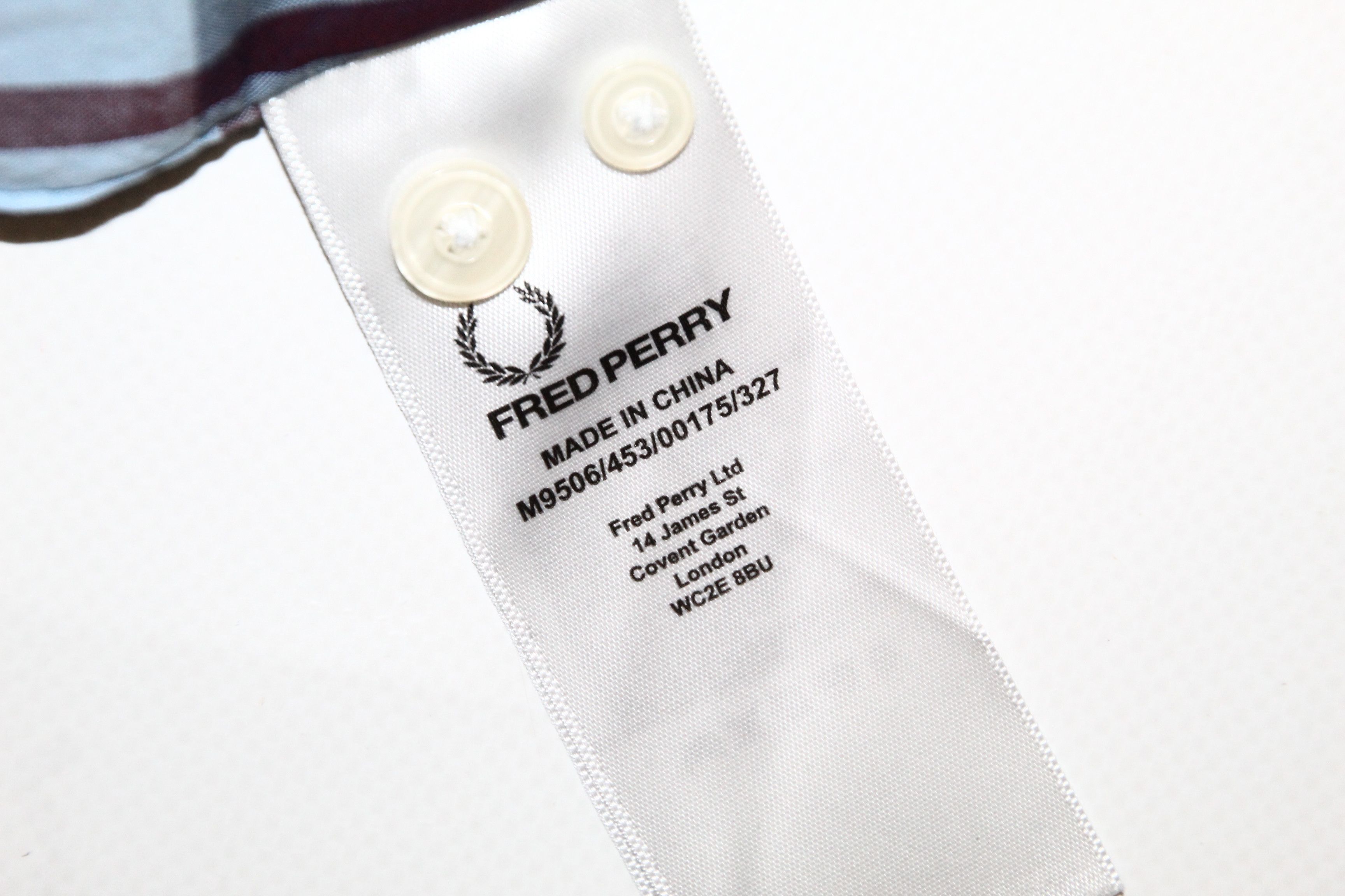Fred Perry Fred Perry button-down checkered s/s casual shirts Size US S / EU 44-46 / 1 - 7 Thumbnail