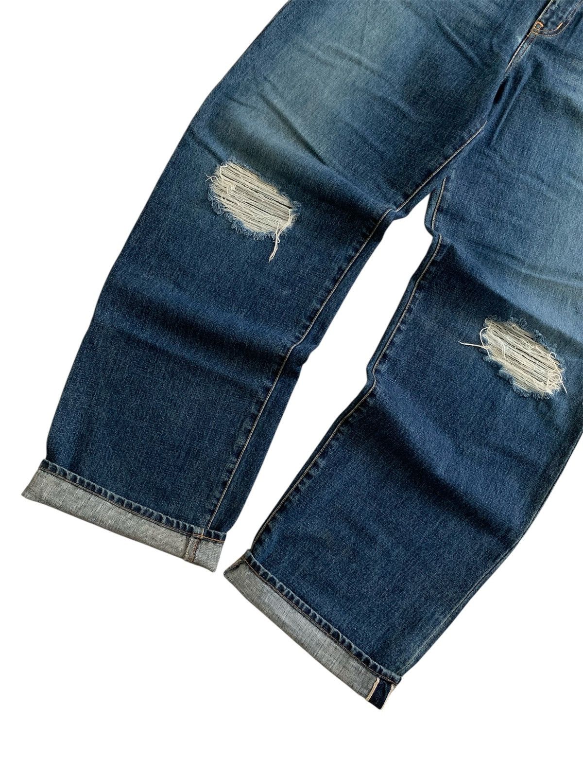 Swagger Swagger Japan Denim Redline Selvedge Baggy Jeans Size US 36 / EU 52 - 9 Thumbnail
