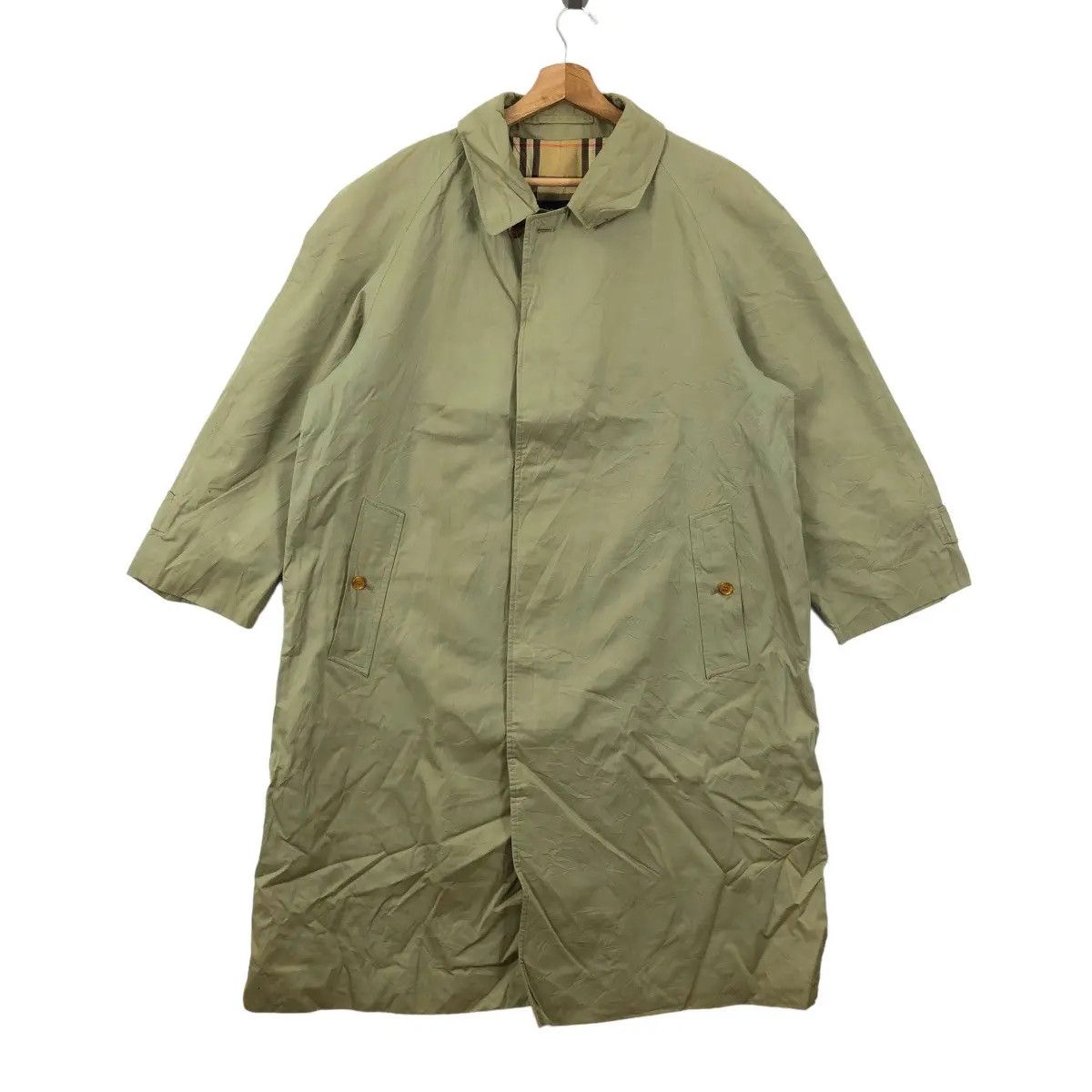 Burberry BURBERRY LONDON Made In England Nova Checks Trench Coat Size XXL / US 16-18 / IT 52-54 - 1 Thumbnail