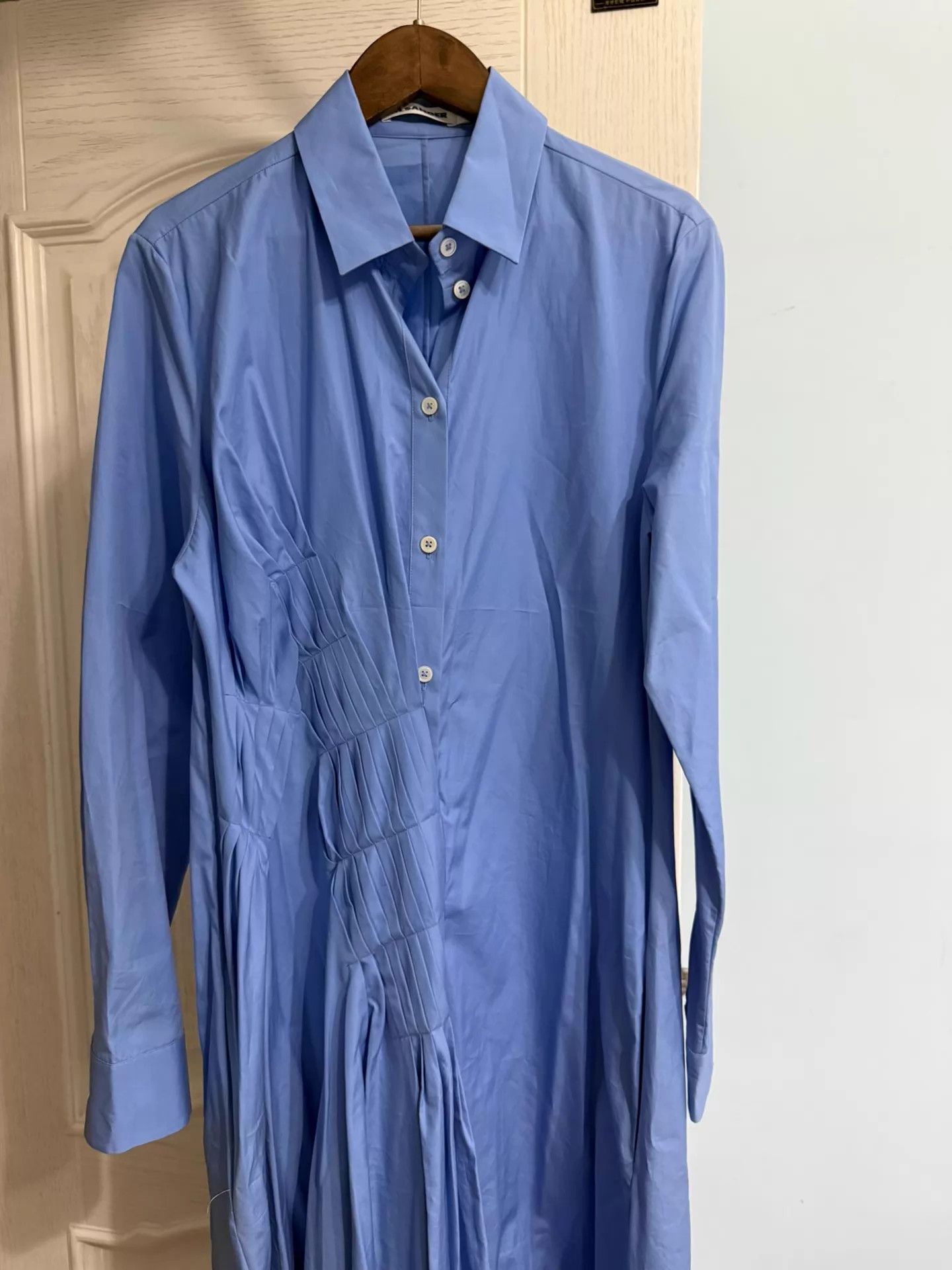 Jil Sander Jil Sander shirtdress long tall 95 New Size XS / US 0-2 / IT 36-38 - 5 Thumbnail